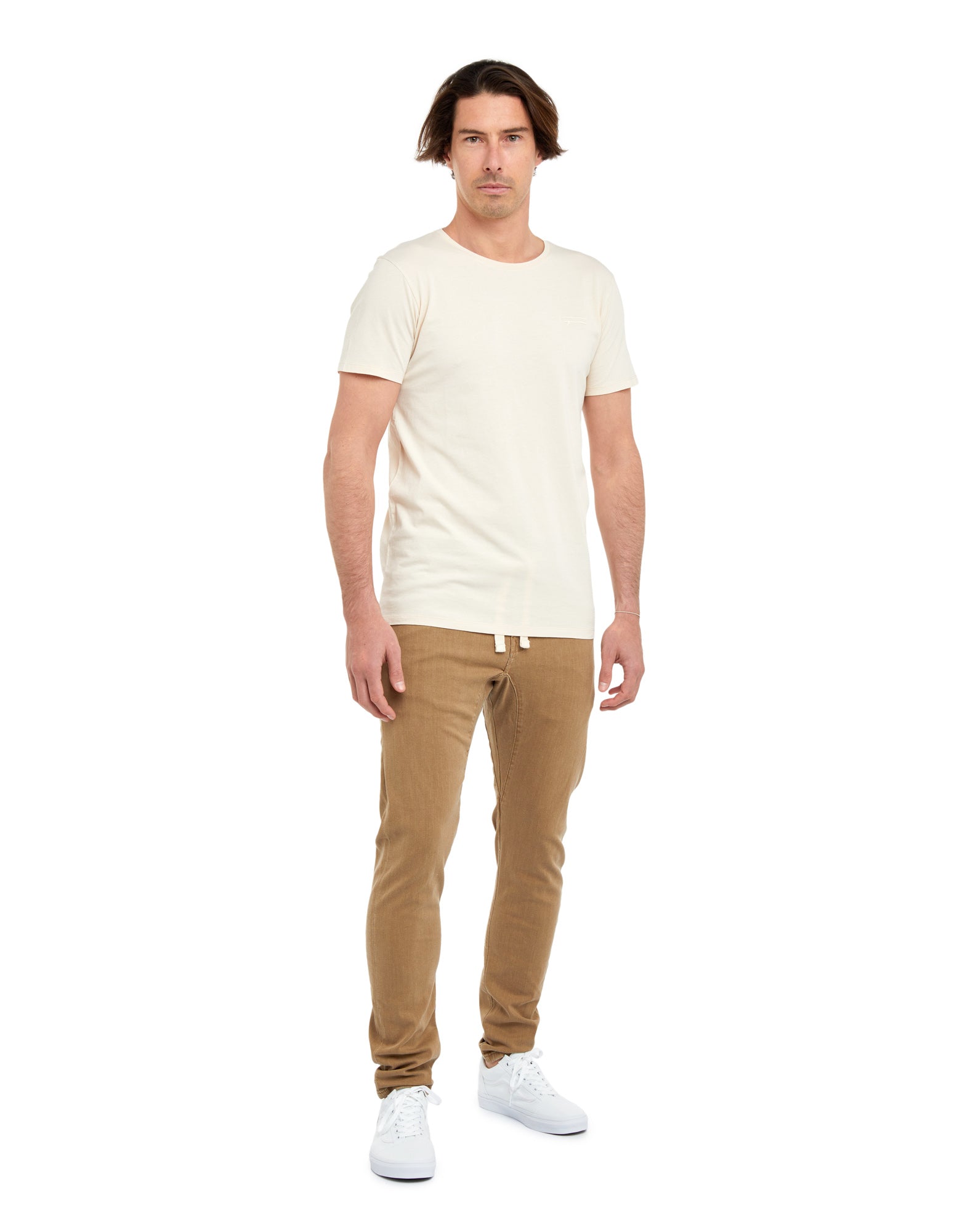 pantalon tapered terra PULLIN en coton