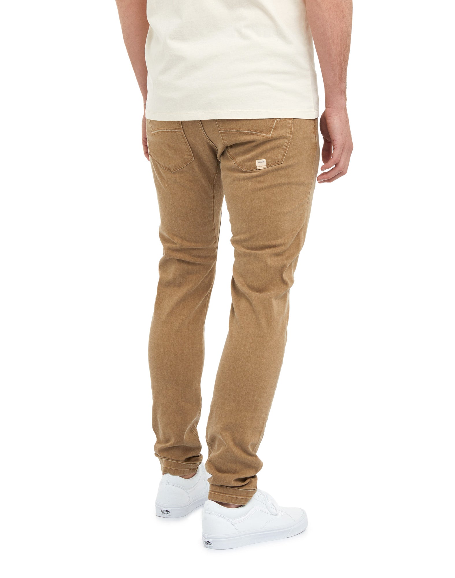pantalon tapered terra PULLIN en coton