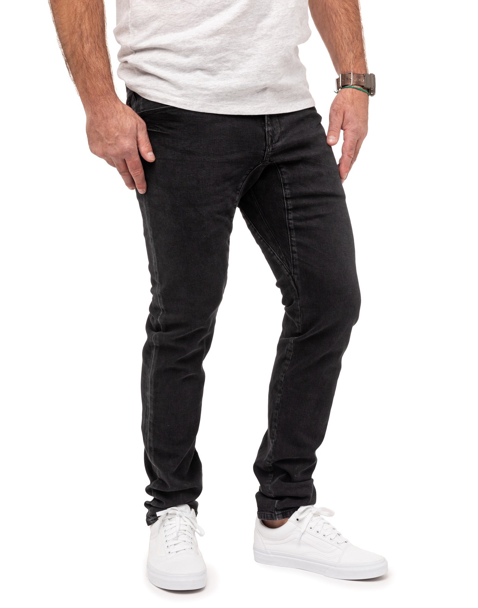 pantalon straight blkshade PULLIN en coton