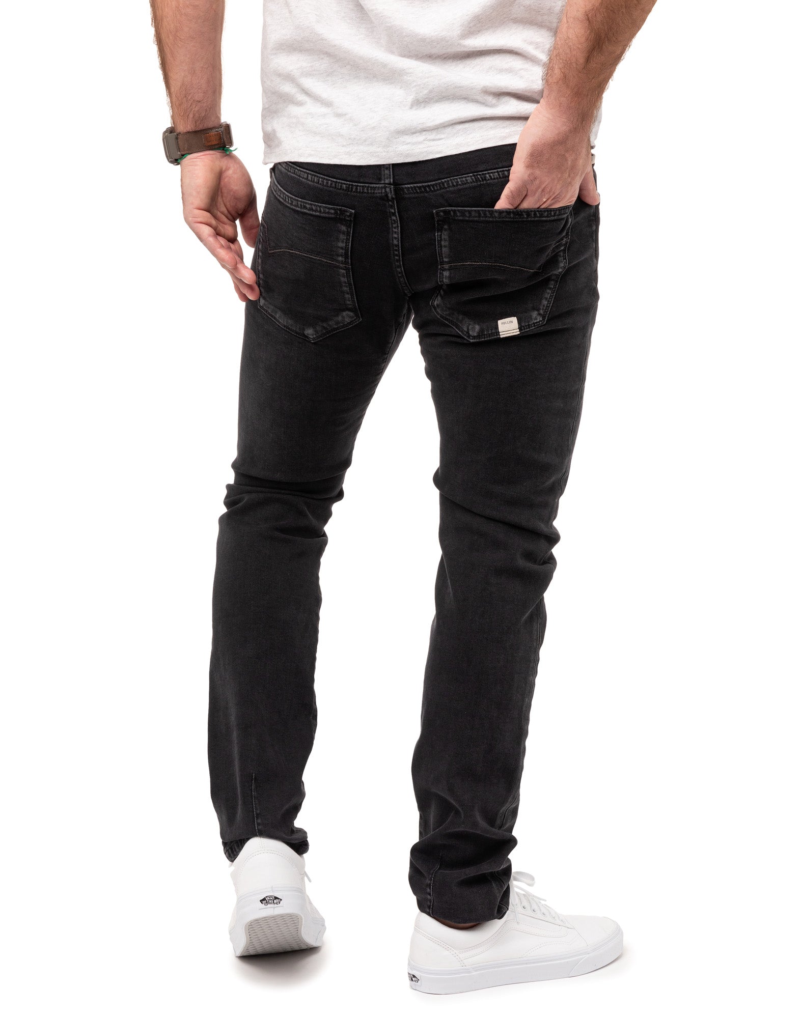 pantalon straight blkshade PULLIN en coton