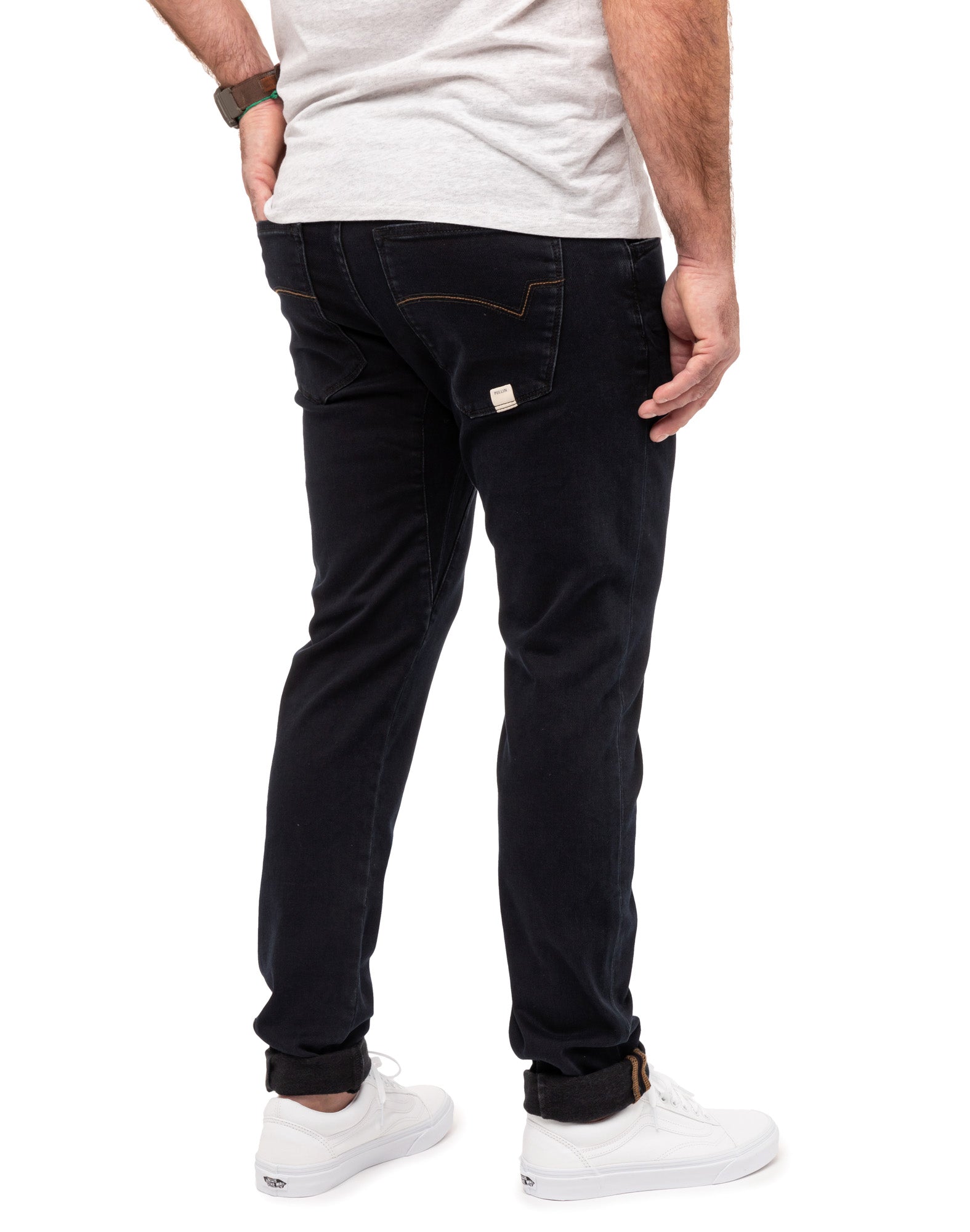 pantalon straight deep PULLIN en coton