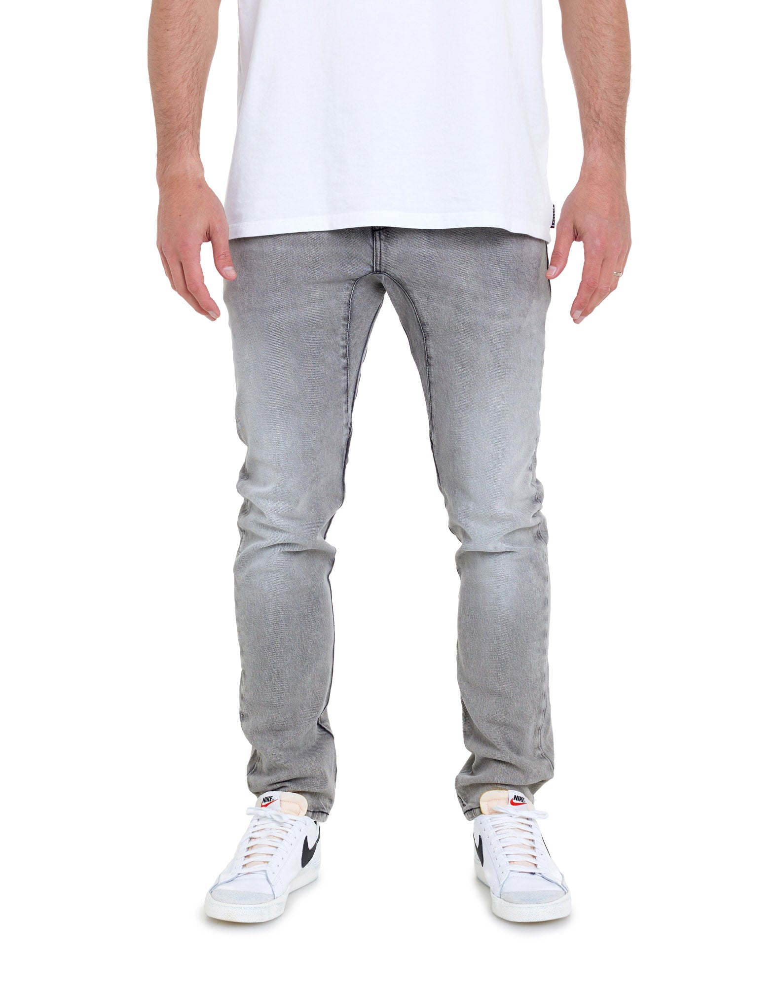 pantalon straight dirty PULLIN en coton