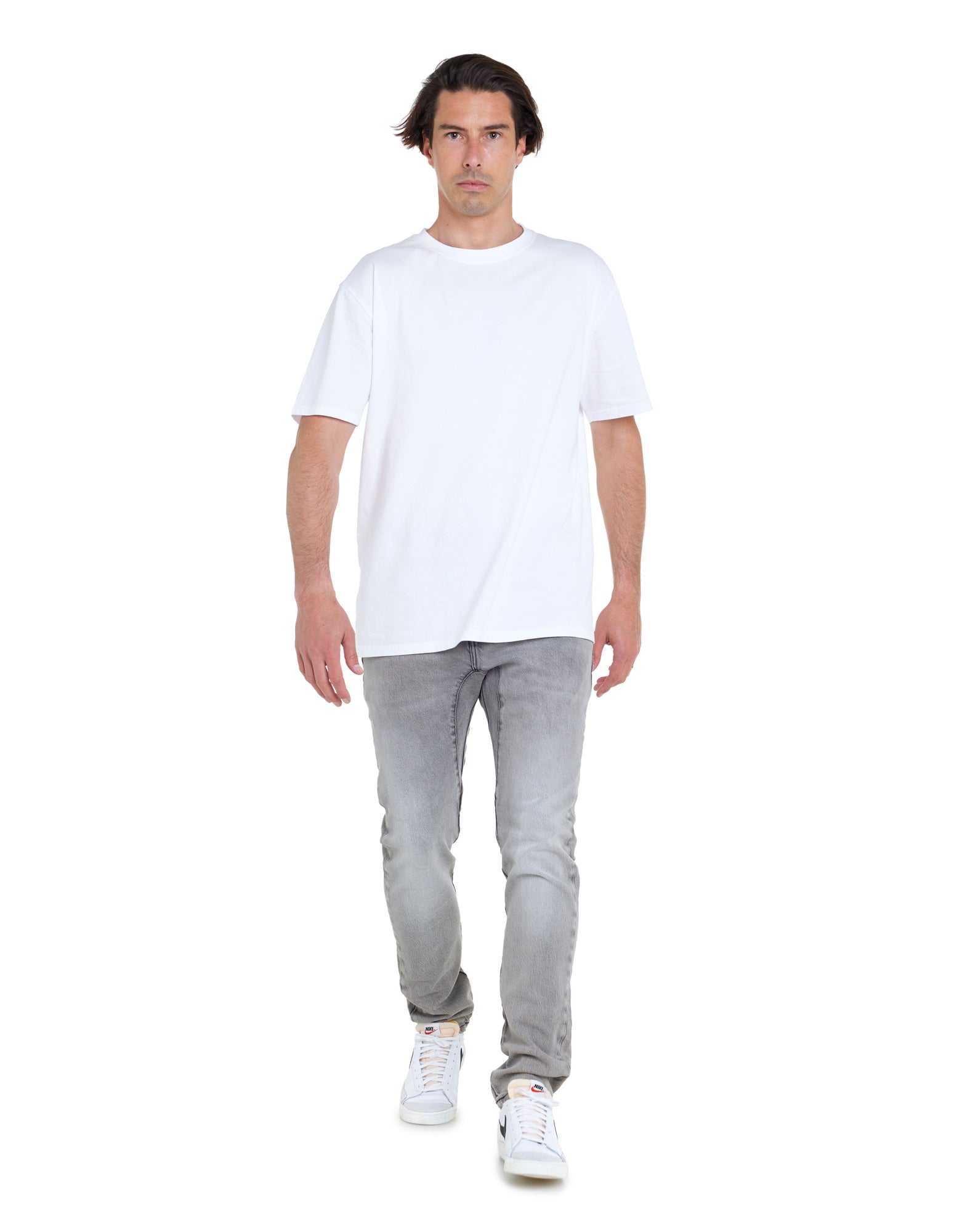 pantalon straight dirty PULLIN en coton