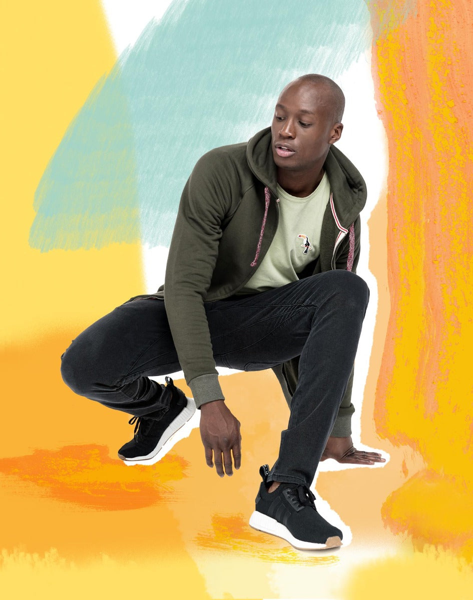 dening jump 2 ebony PULLIN en coton