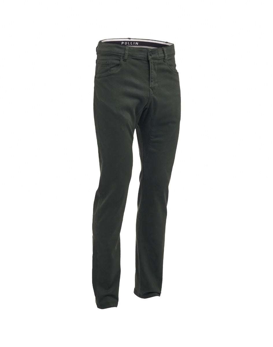 pantalon straight empire PULLIN en coton