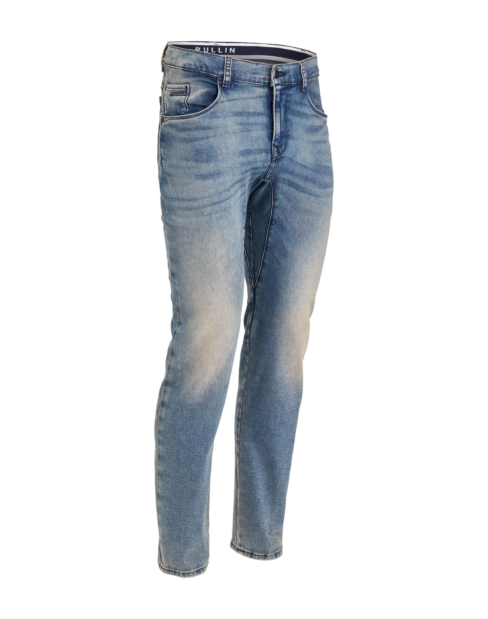 pantalon straight griffin PULLIN en coton