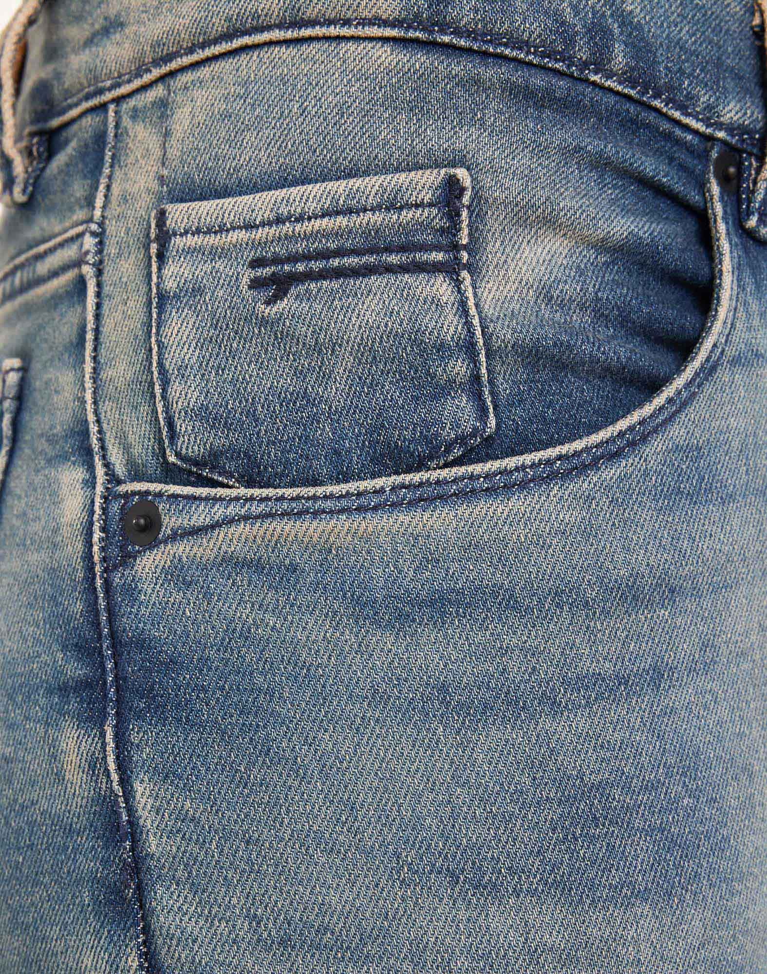 pantalon straight griffin PULLIN en coton