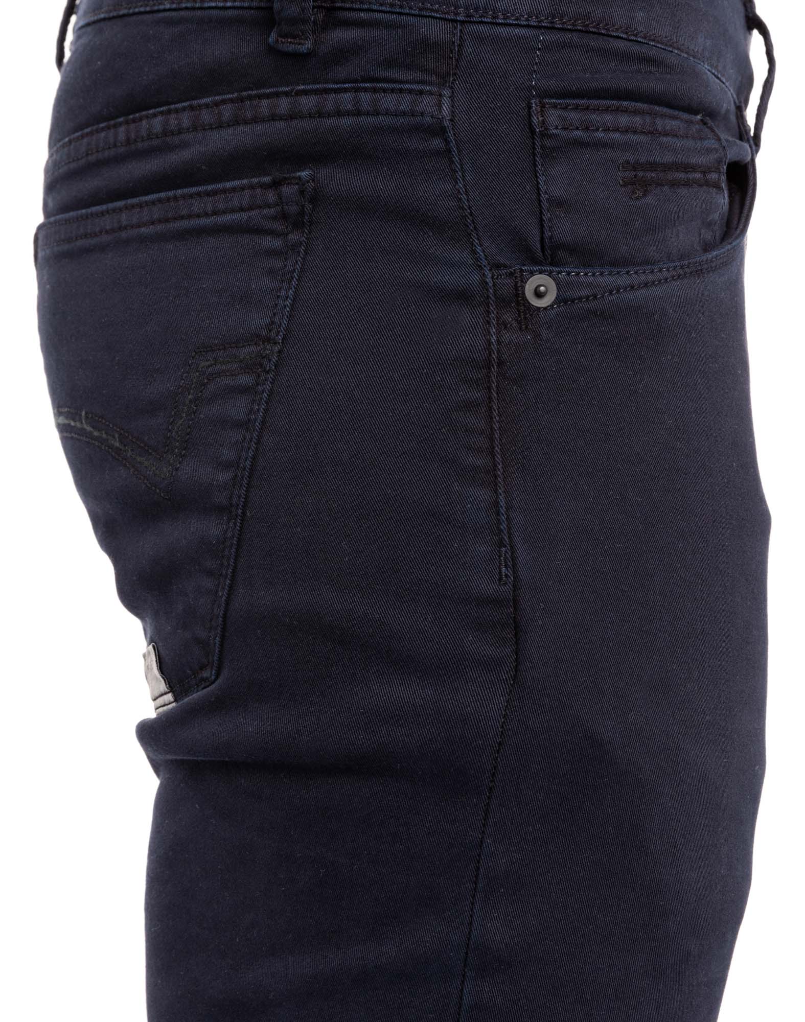 pantalon straight indigo PULLIN en coton