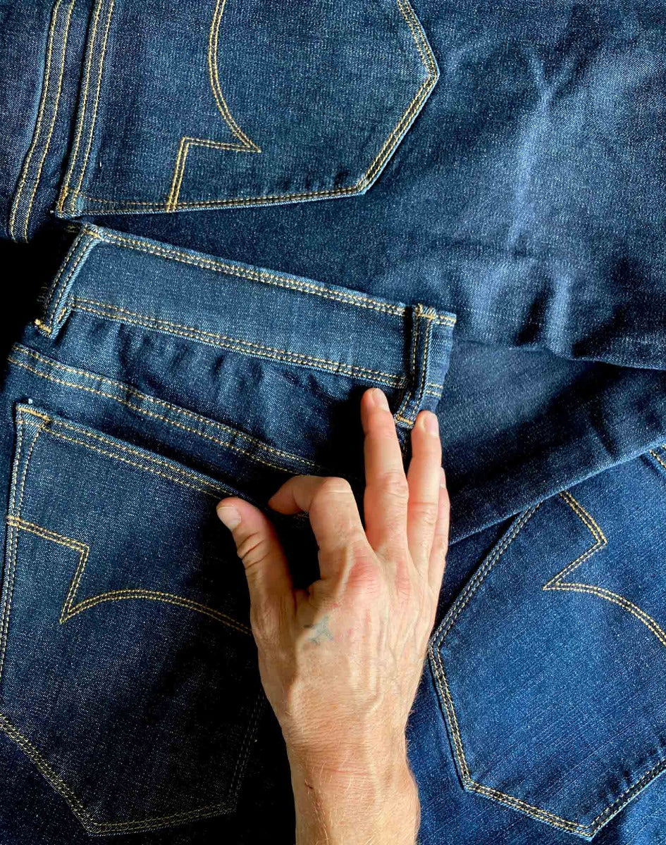 pantalon straight japanese PULLIN en coton