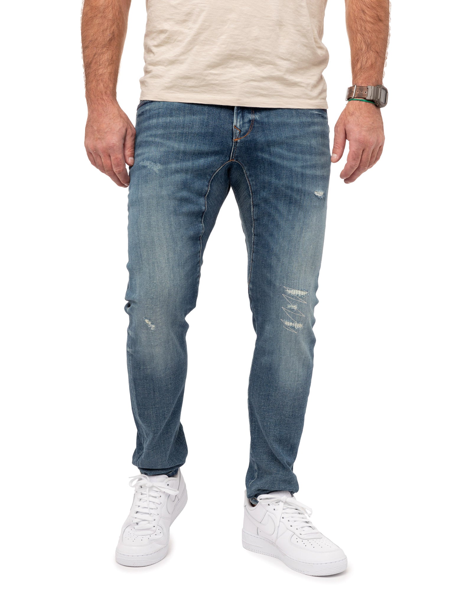 pantalon straight lostblue PULLIN en coton