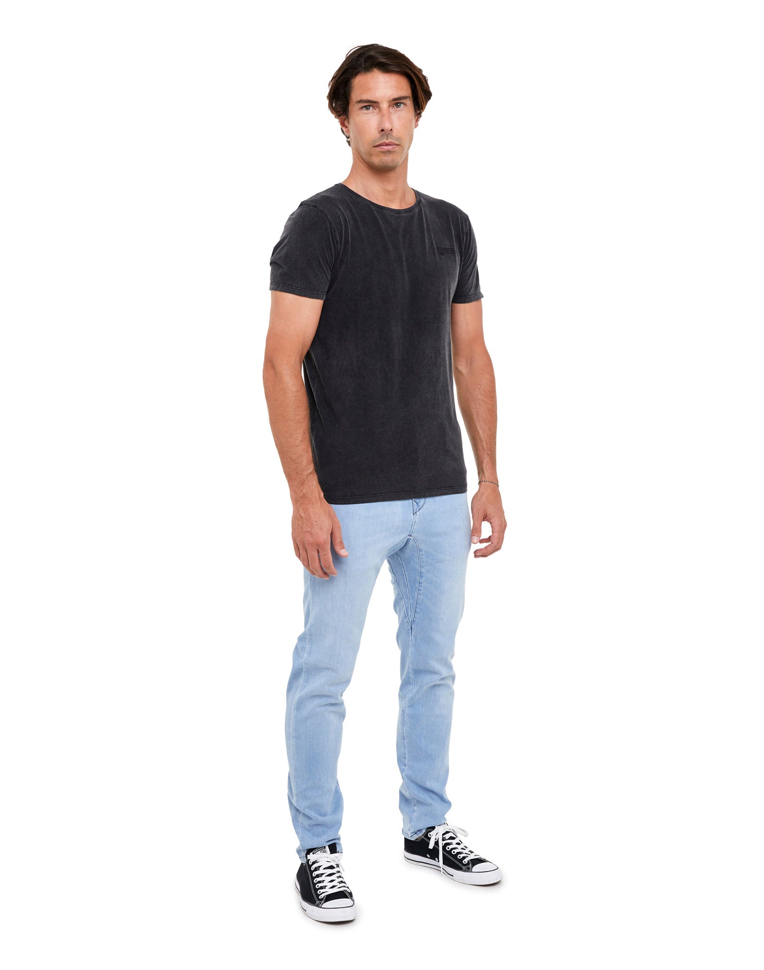 pantalon straight pure PULLIN en coton