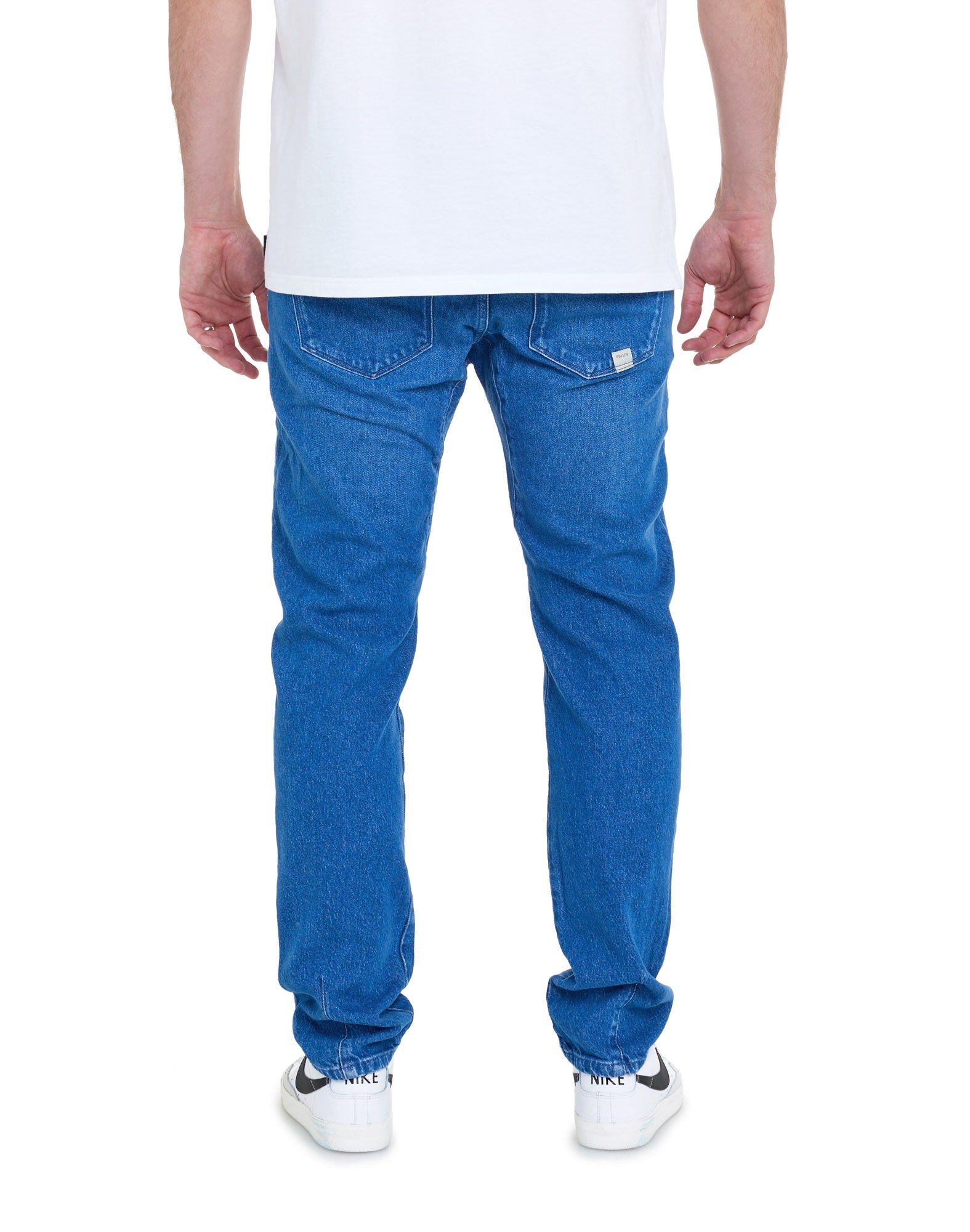 pantalon straight saltyblue PULLIN en coton