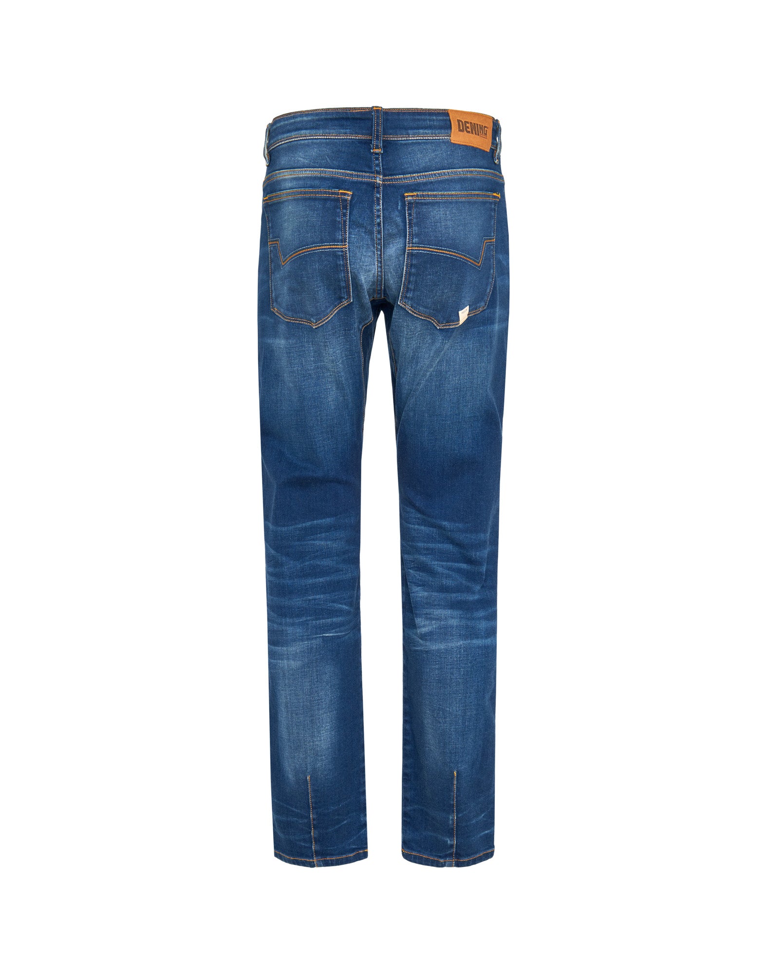 pantalon straight smokedblue PULLIN en coton