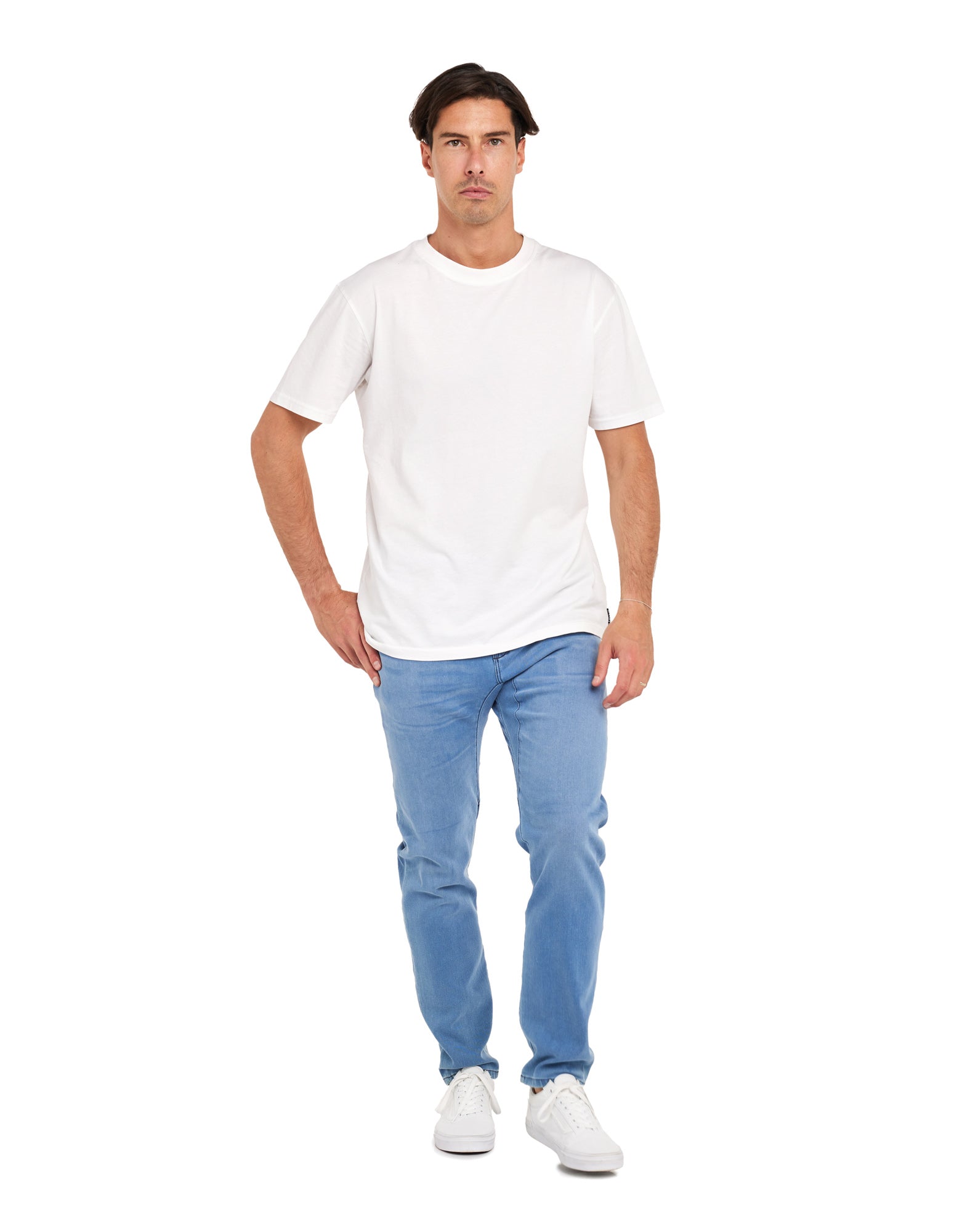 pantalon straight soft PULLIN en coton