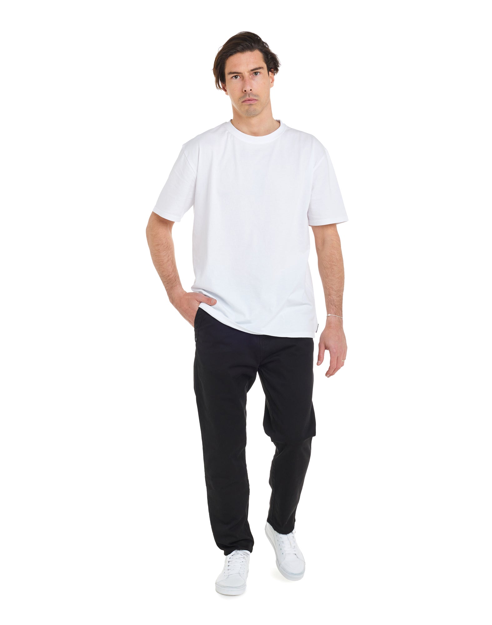 pantalon loose dark PULLIN en coton