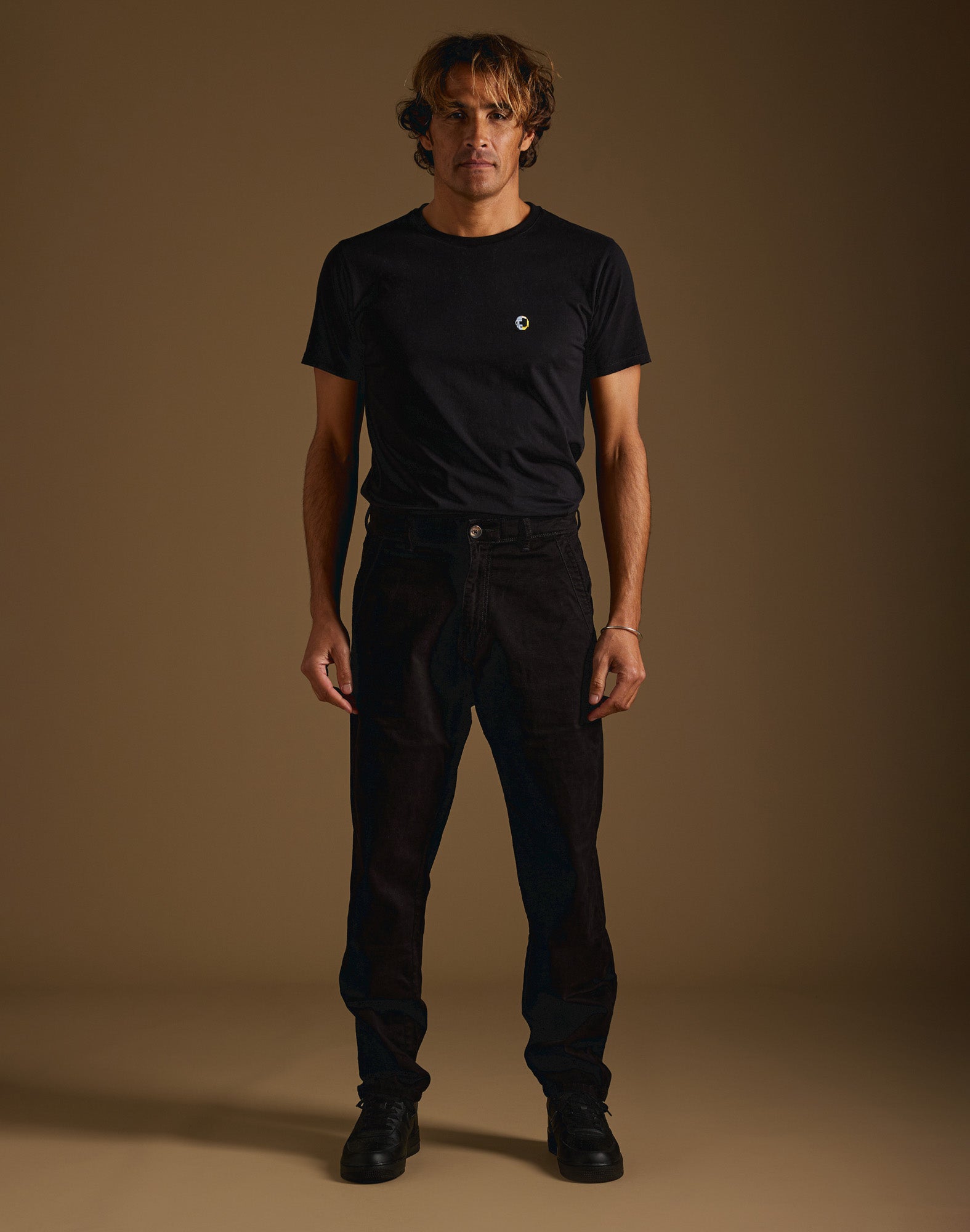 pantalon loose dark PULLIN en coton