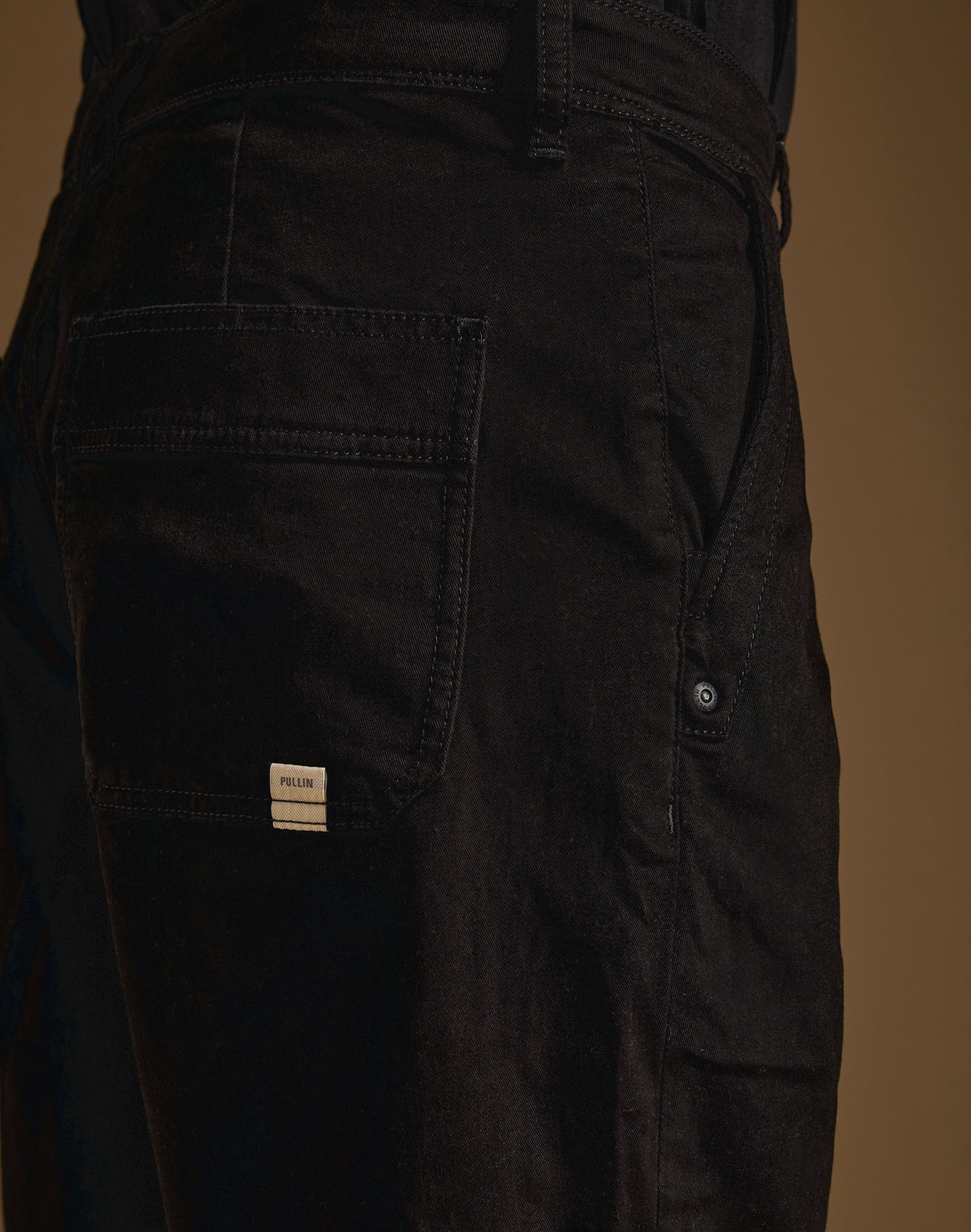 pantalon loose dark PULLIN en coton