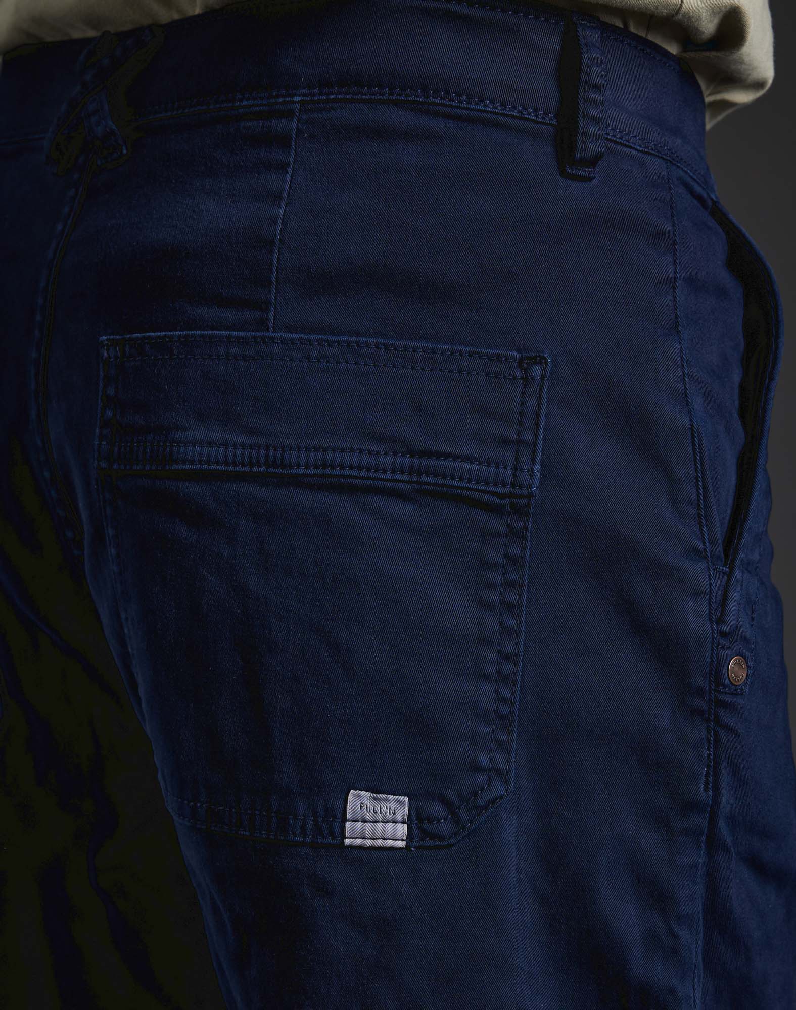 pantalon loose marine PULLIN en coton