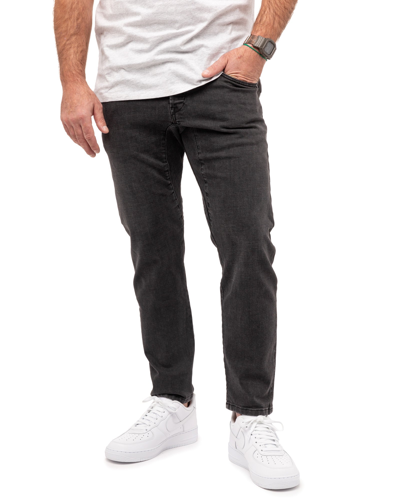 pantalon 7/8 eme black PULLIN en coton