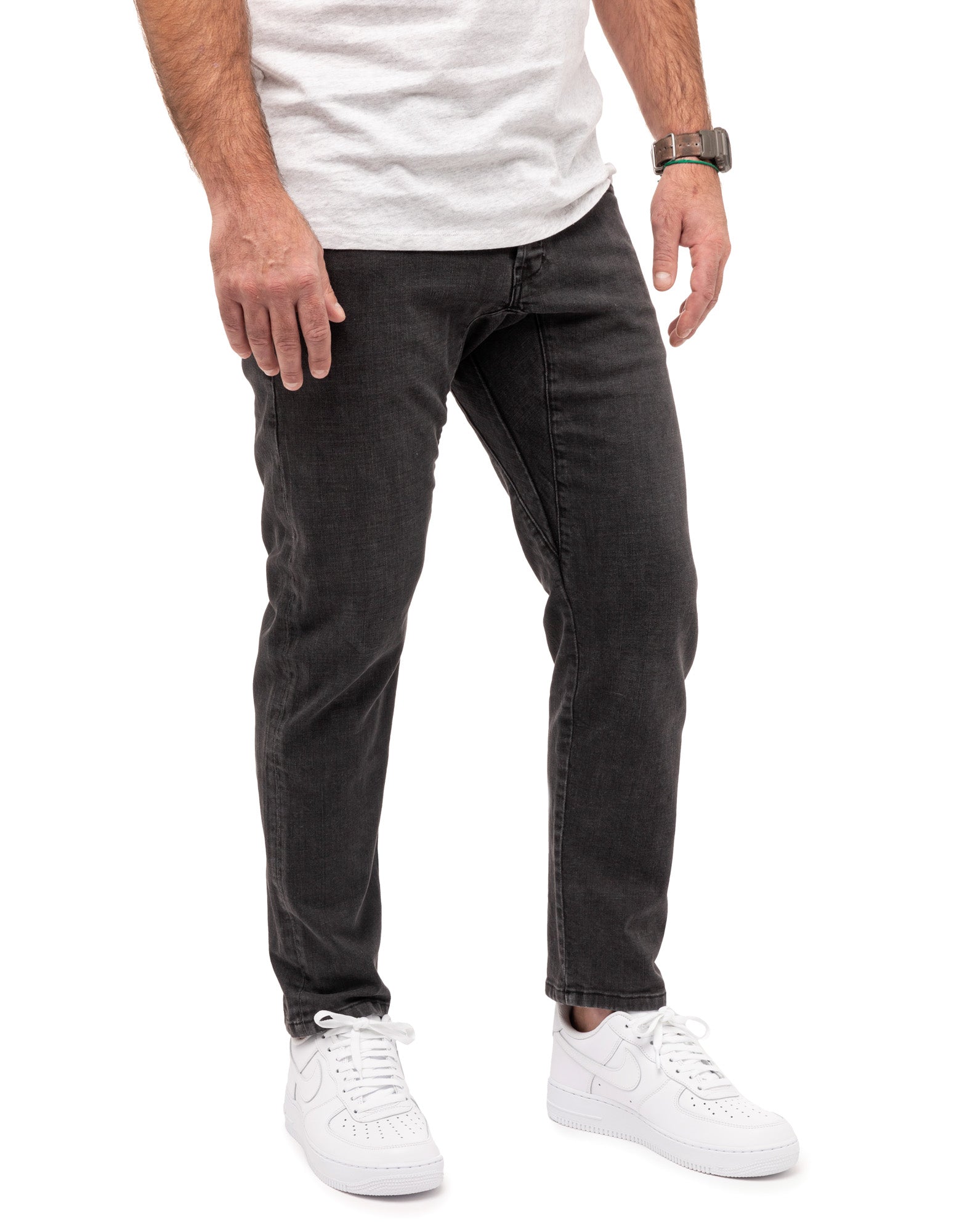 pantalon 7/8 eme black PULLIN en coton