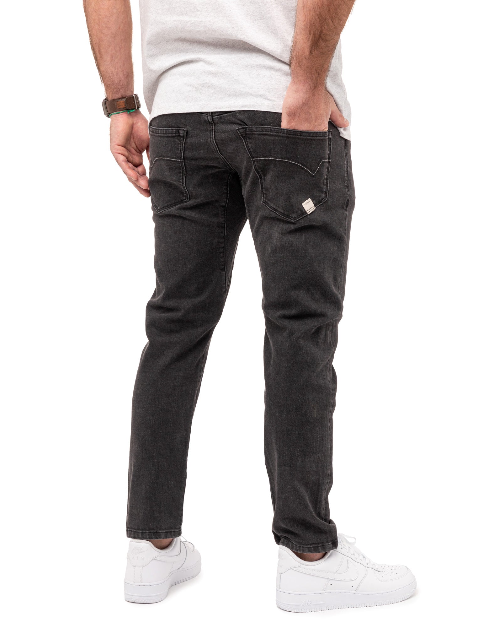 pantalon 7/8 eme black PULLIN en coton
