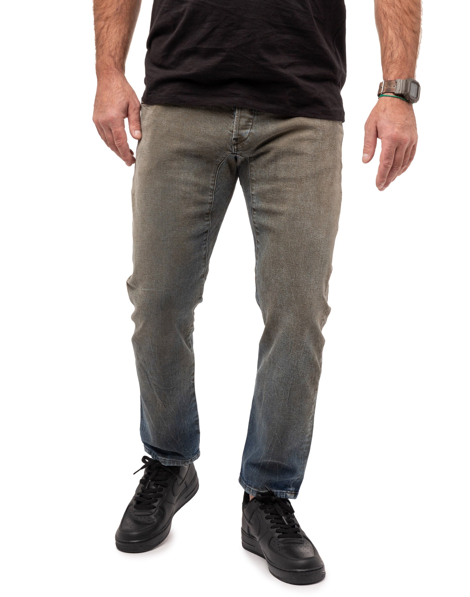 pantalon 7/8 eme blue PULLIN en coton