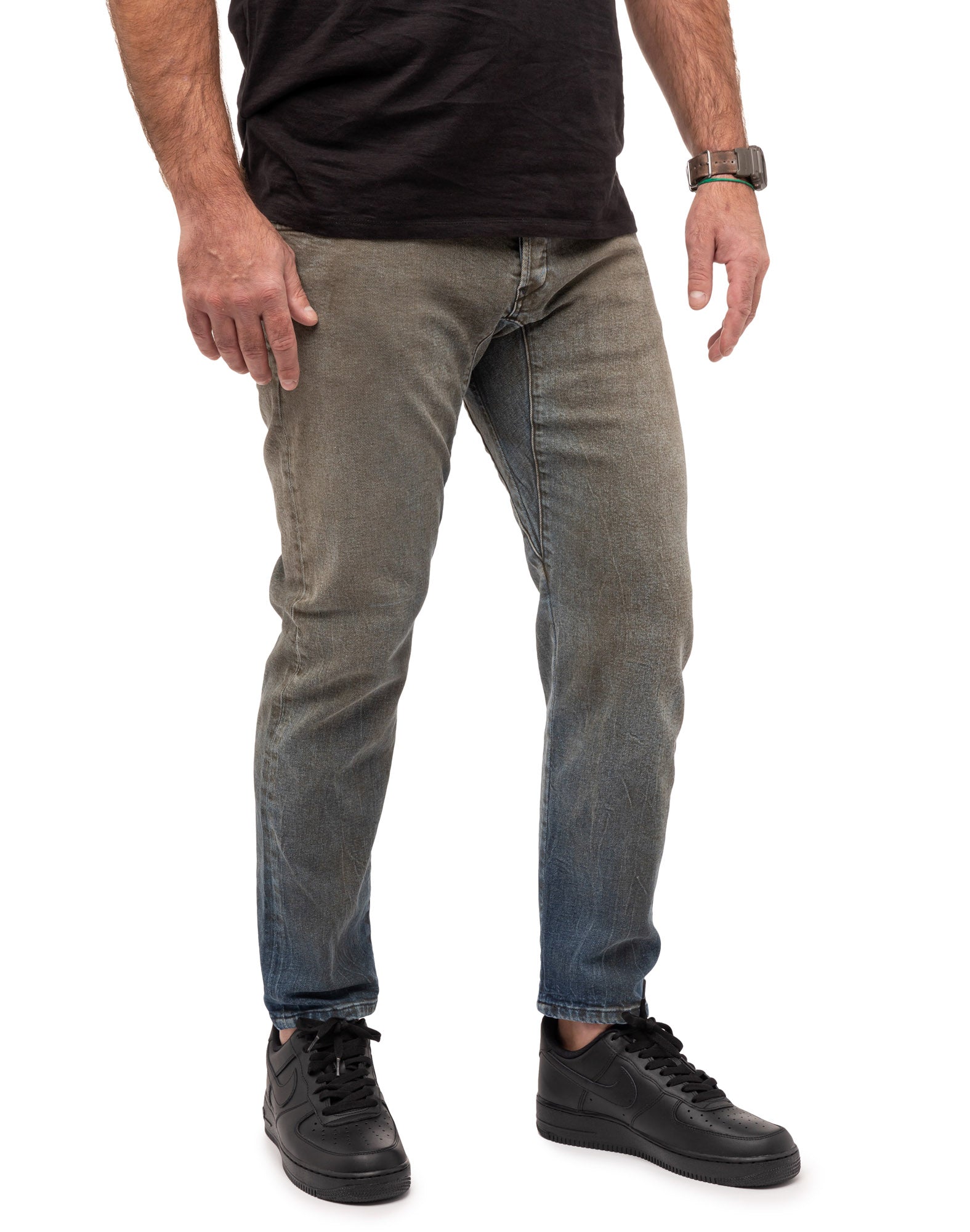 pantalon 7/8 eme blue PULLIN en coton