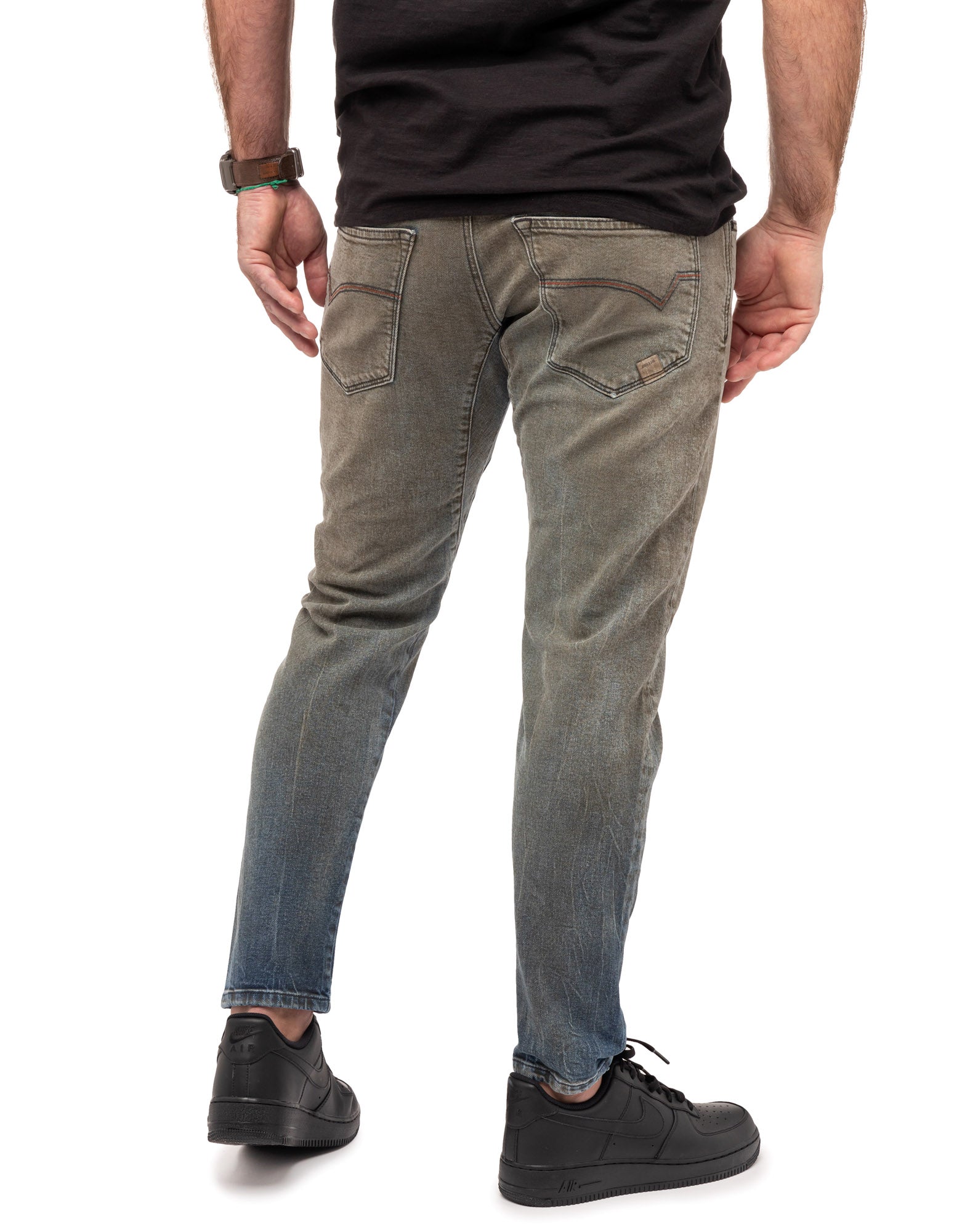 pantalon 7/8 eme blue PULLIN en coton