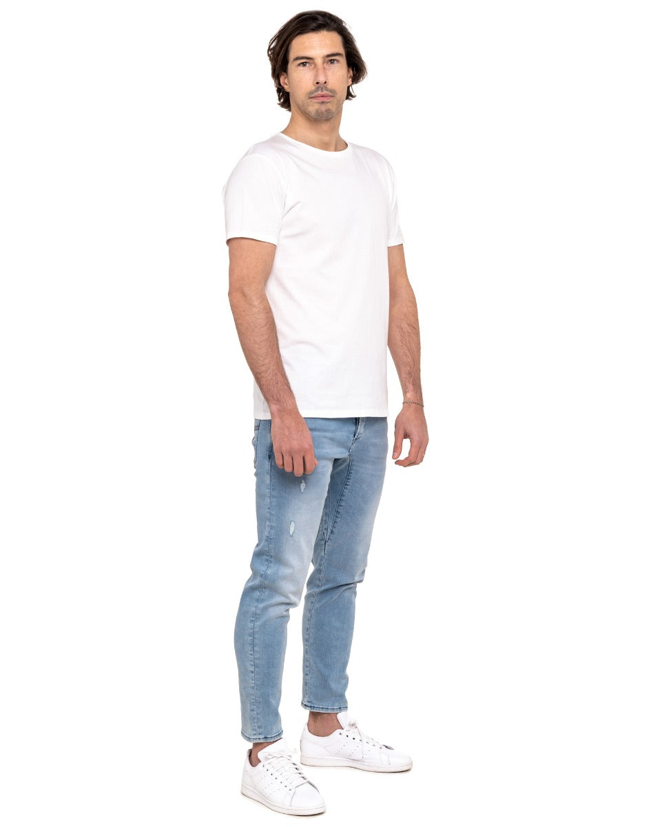 pantalon homme dening off camoblue PULLIN en coton