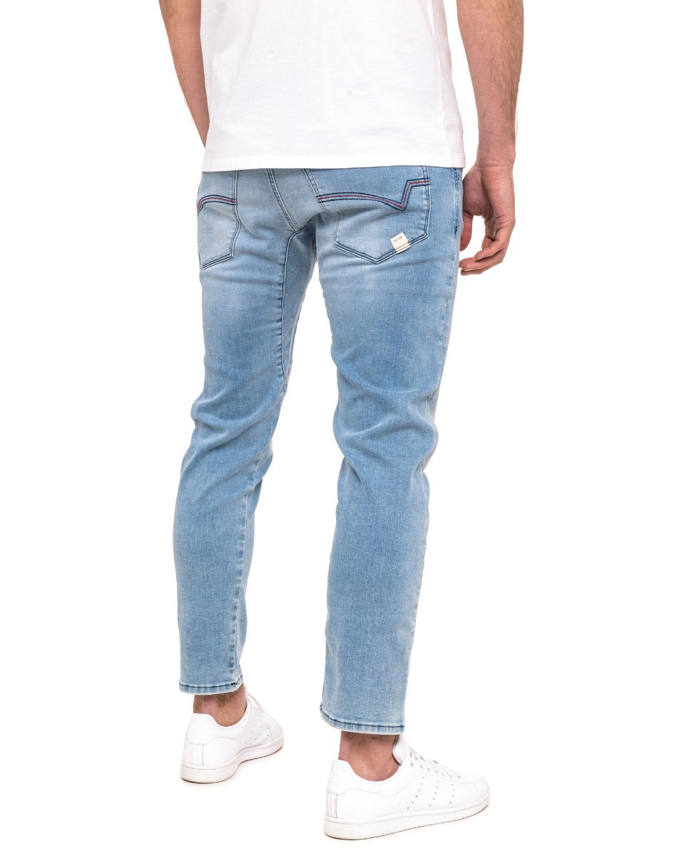 pantalon homme dening off camoblue PULLIN en coton