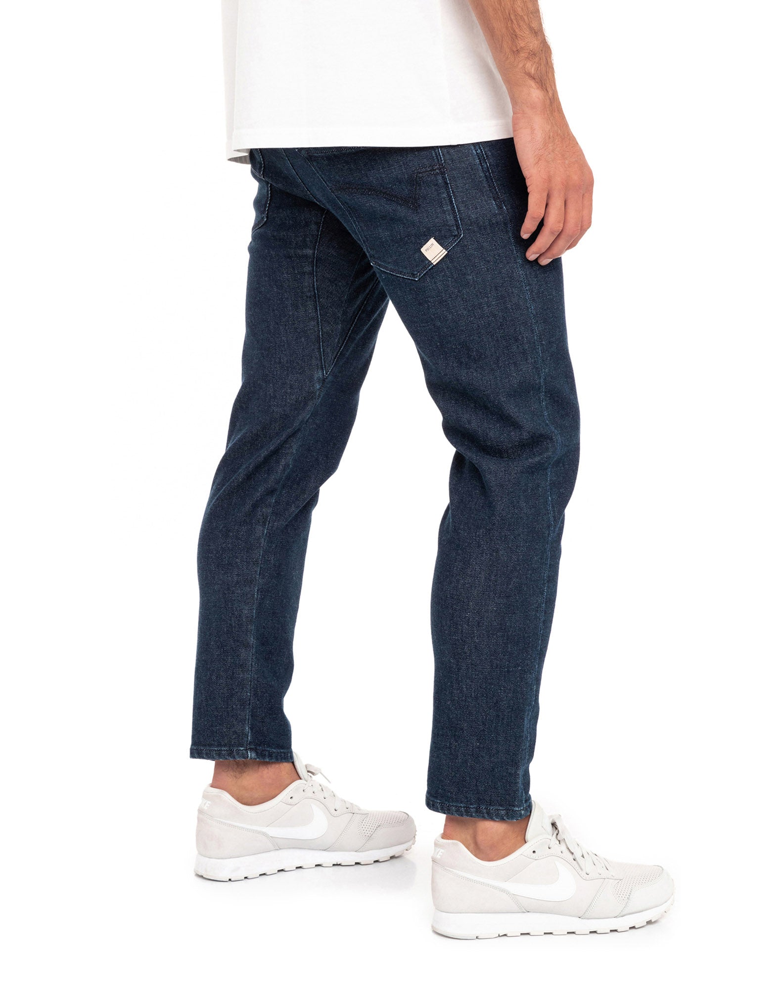 pantalon 7/8 eme dkblue PULLIN en coton