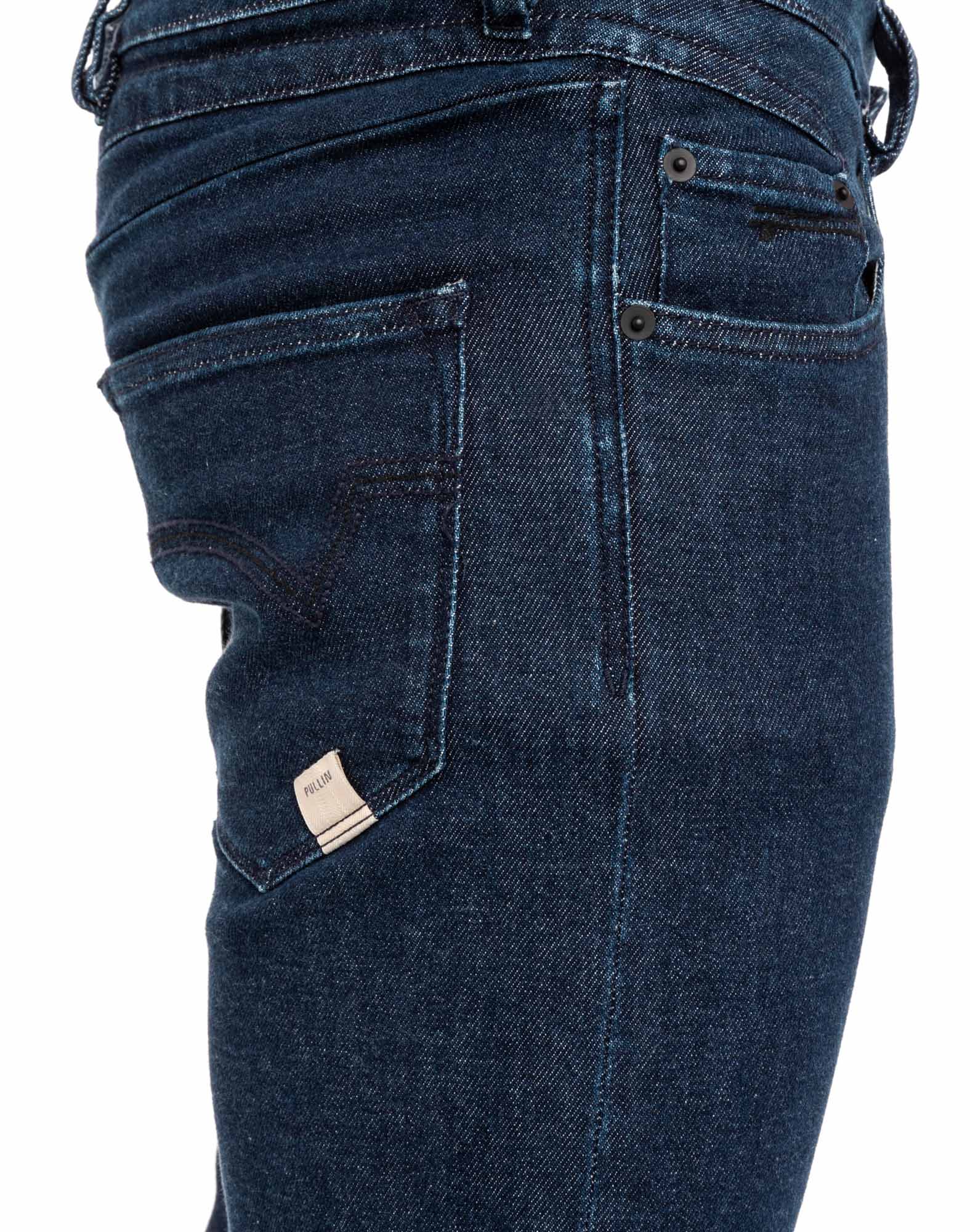 pantalon 7/8 eme dkblue PULLIN en coton