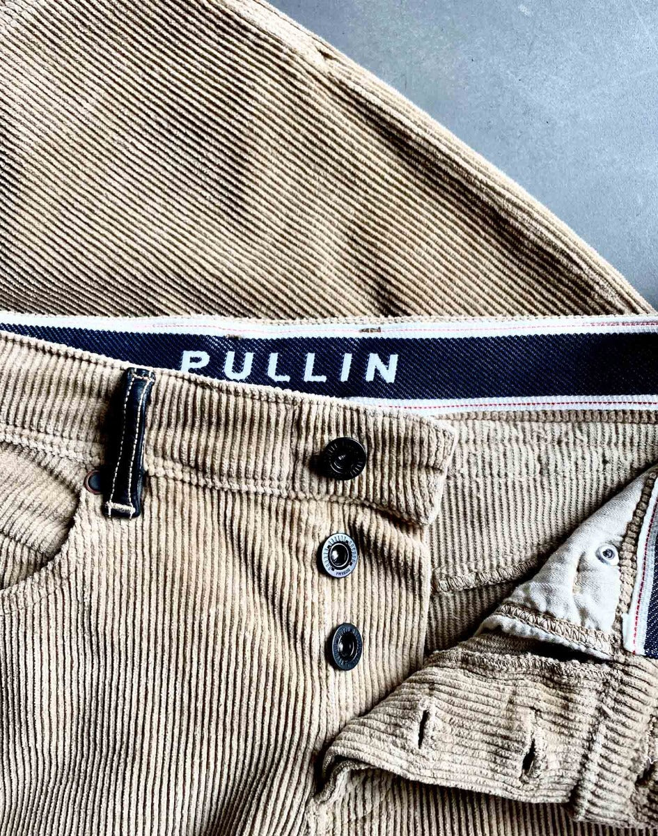 pantalon 7/8 eme beige PULLIN en coton