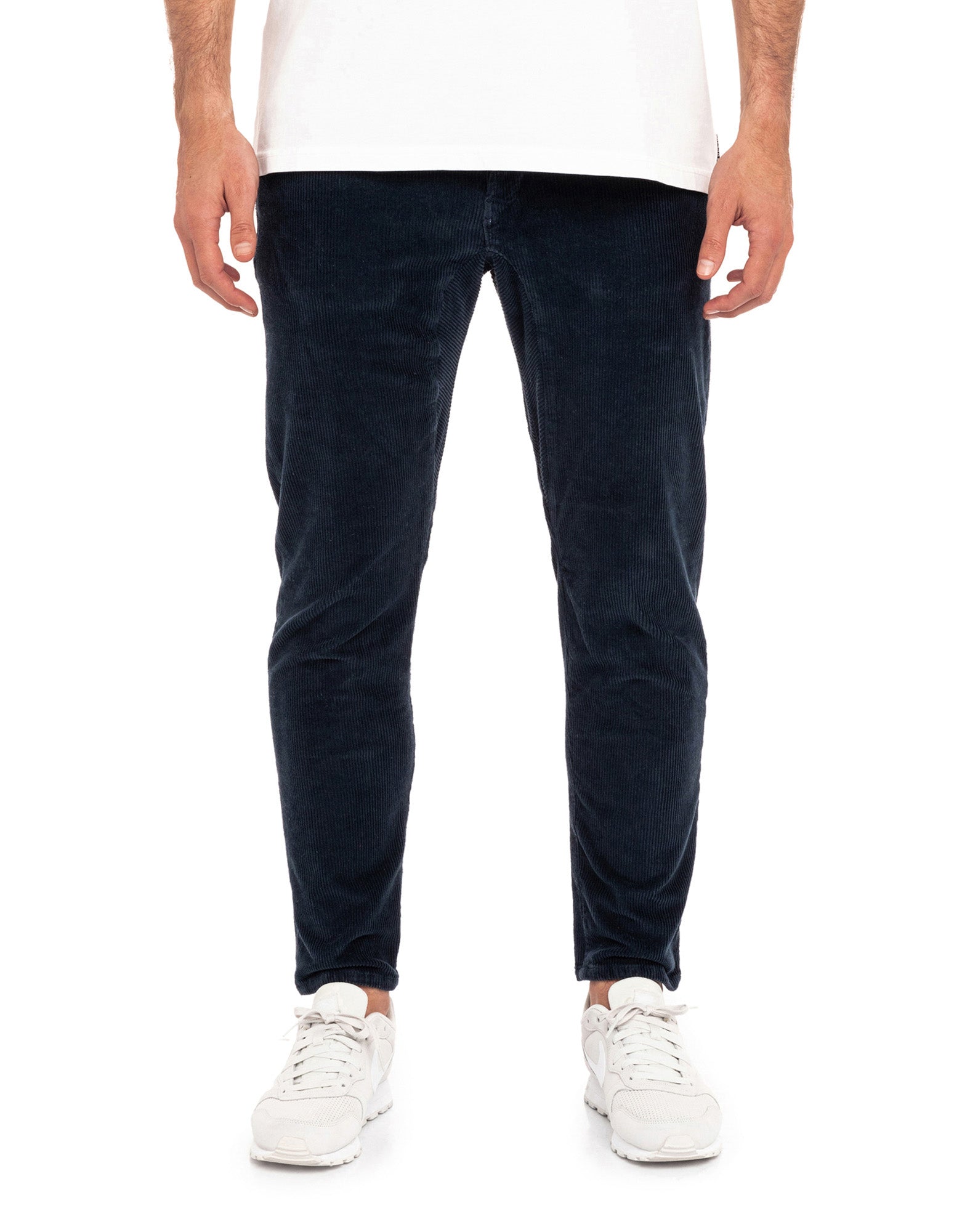 pantalon 7/8 eme marine PULLIN en coton