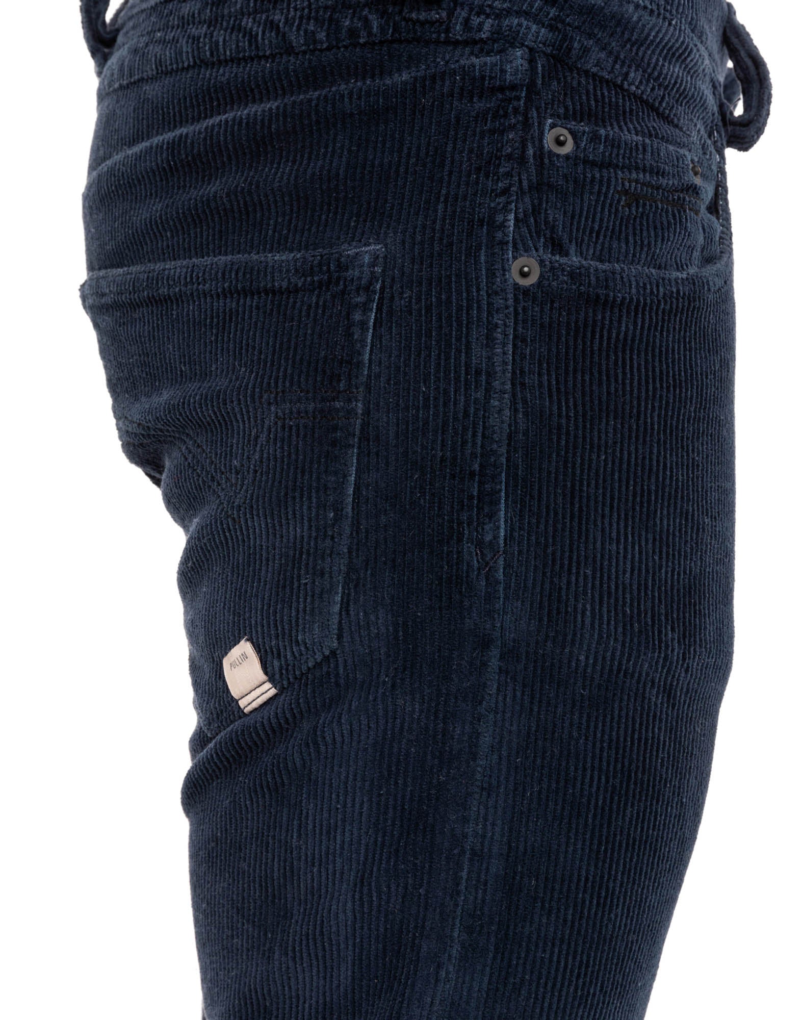 pantalon 7/8 eme marine PULLIN en coton