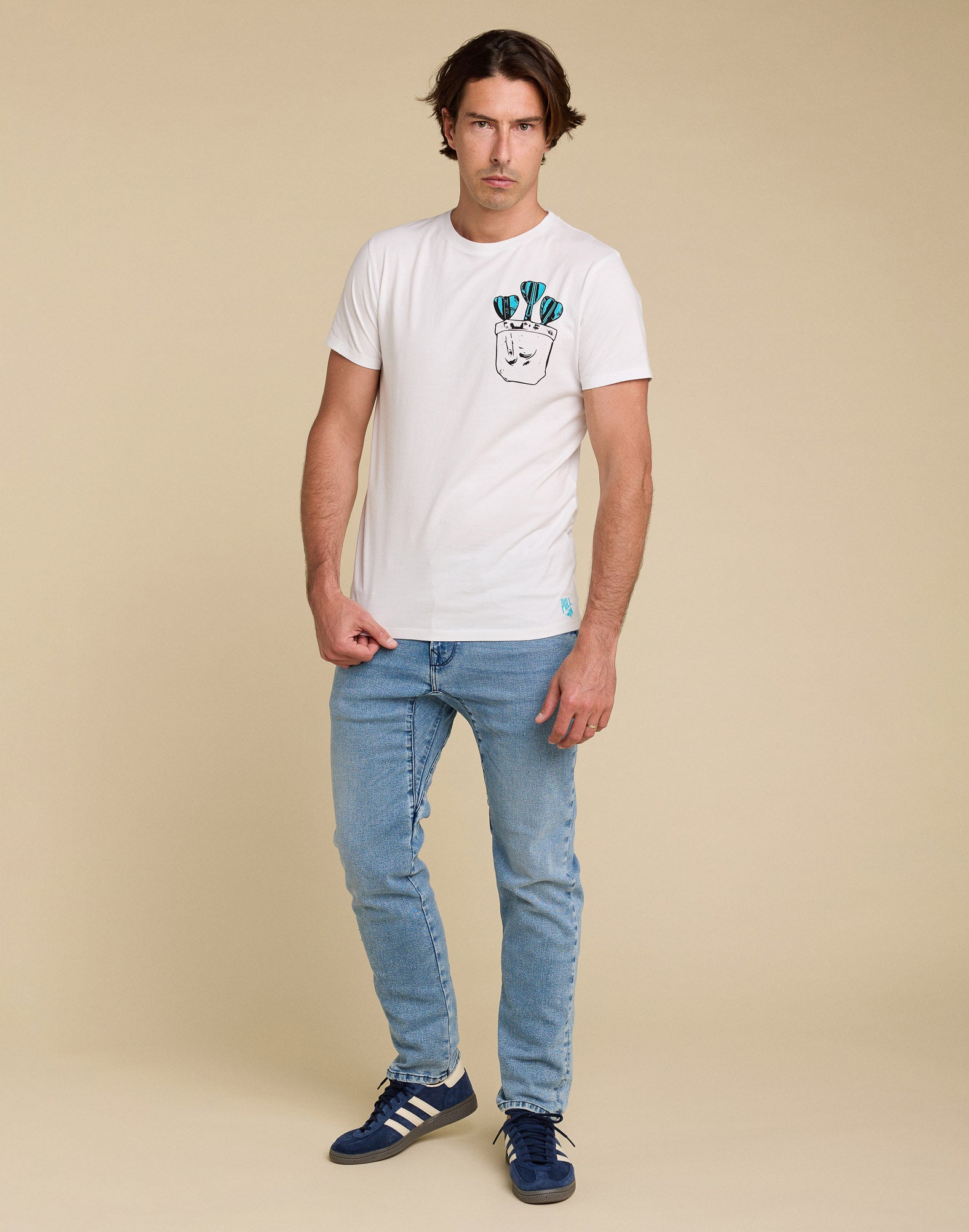 pantalon straight light PULLIN en coton