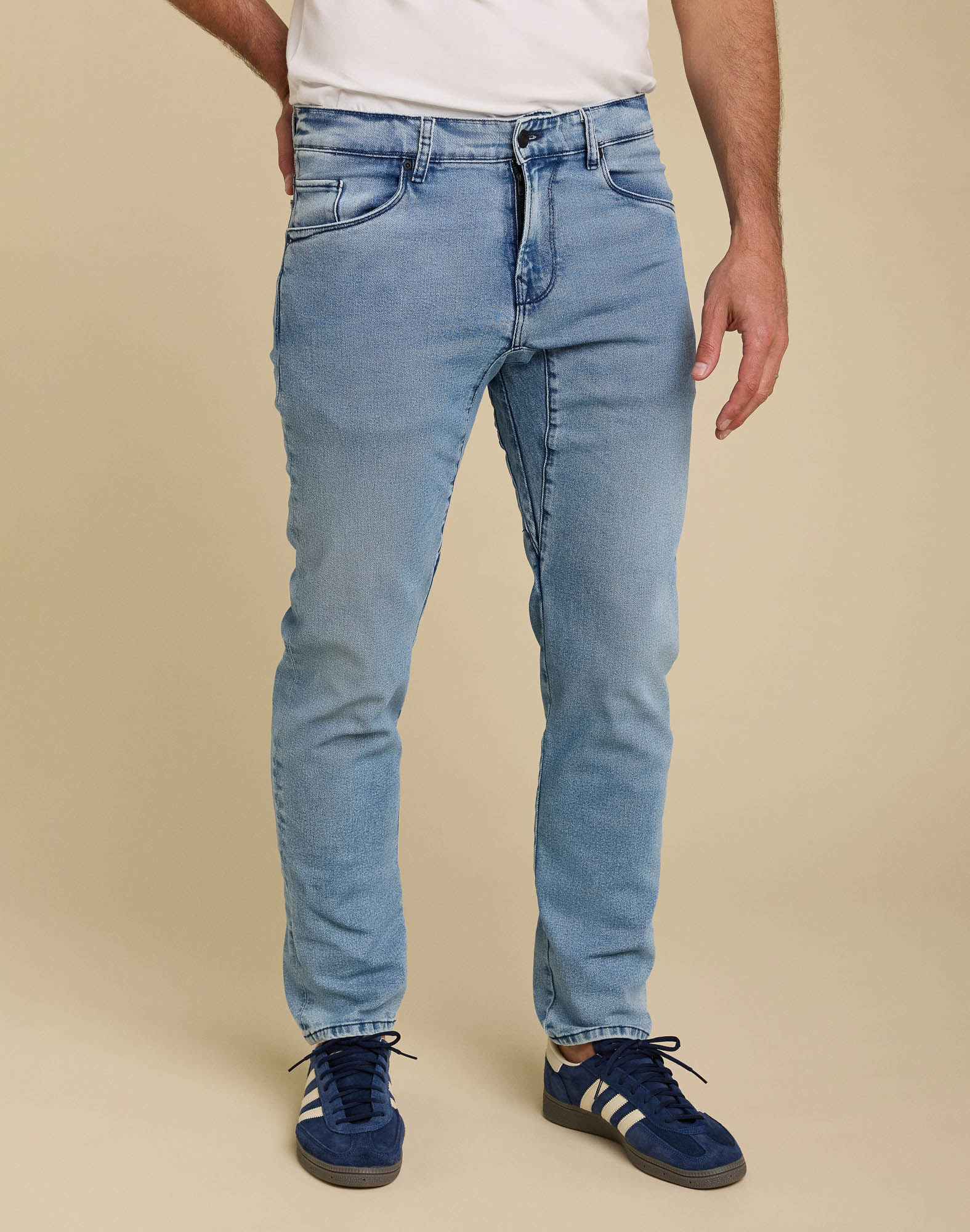 pantalon straight light PULLIN en coton