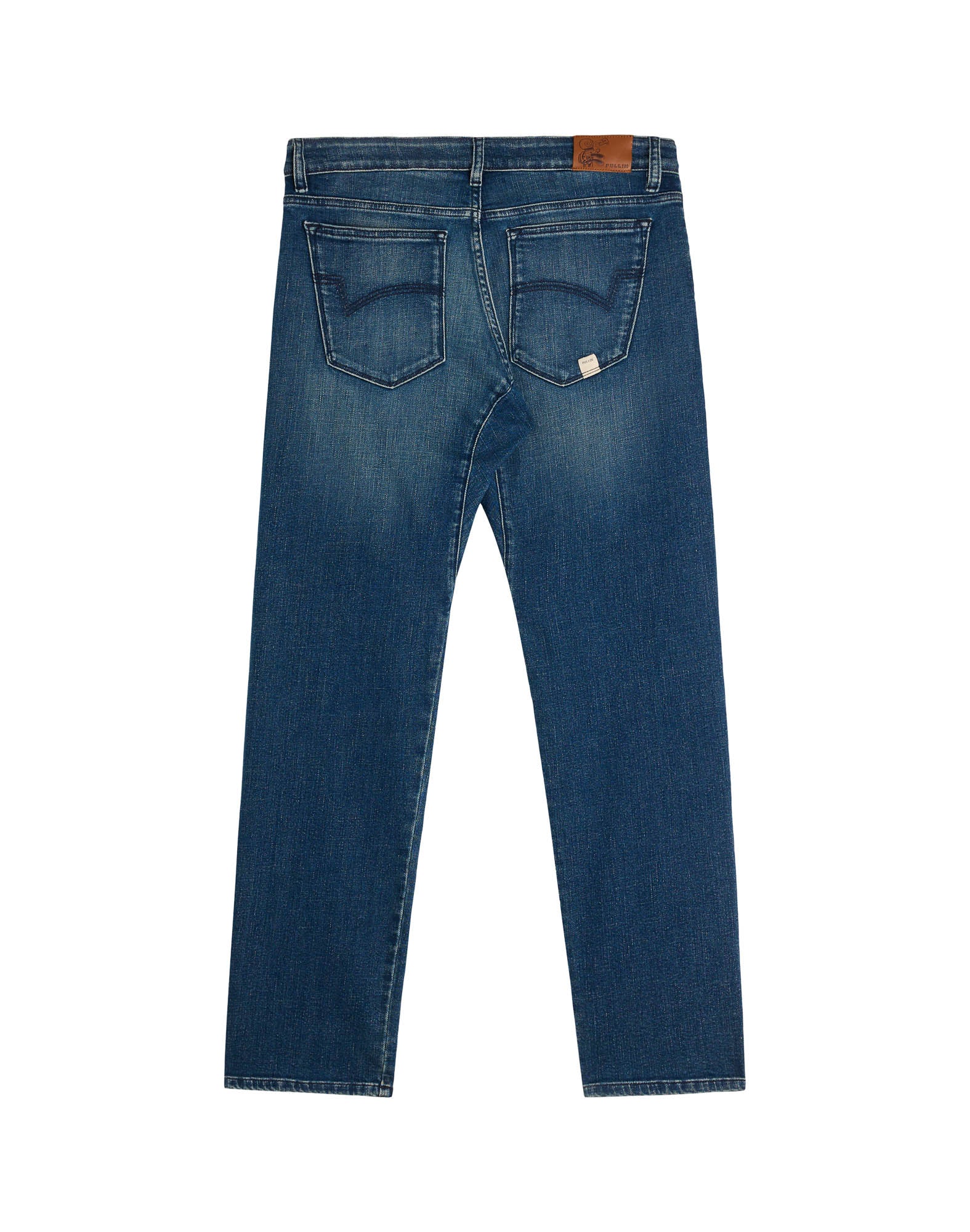 pantalon straight road PULLIN en coton