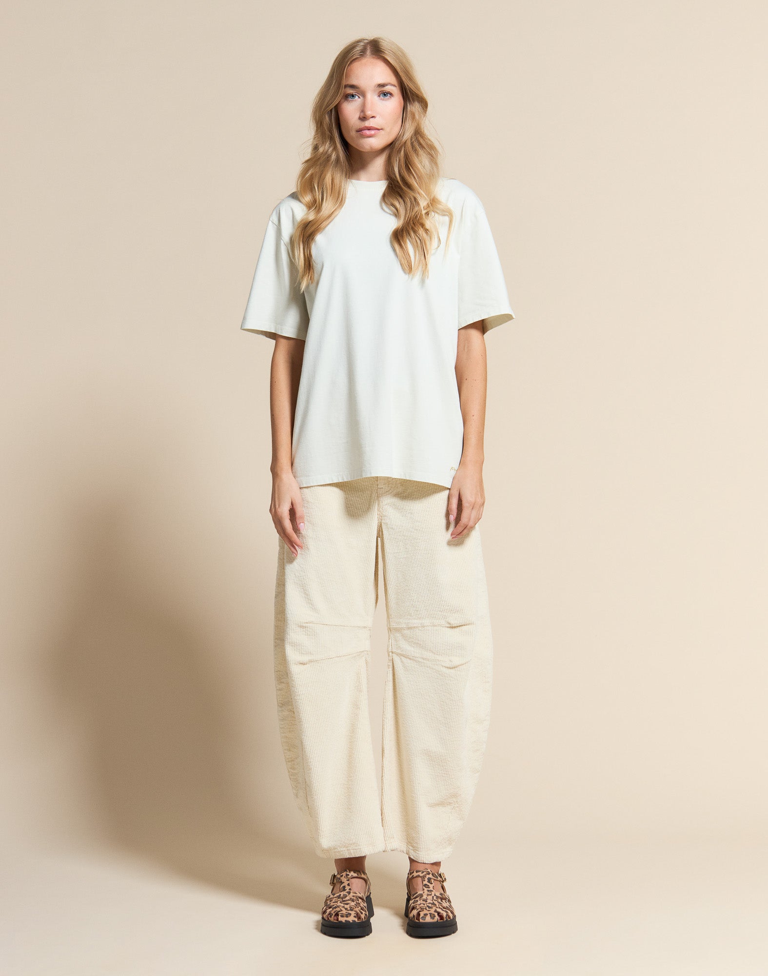 dening femme baloon cordcream PULLIN