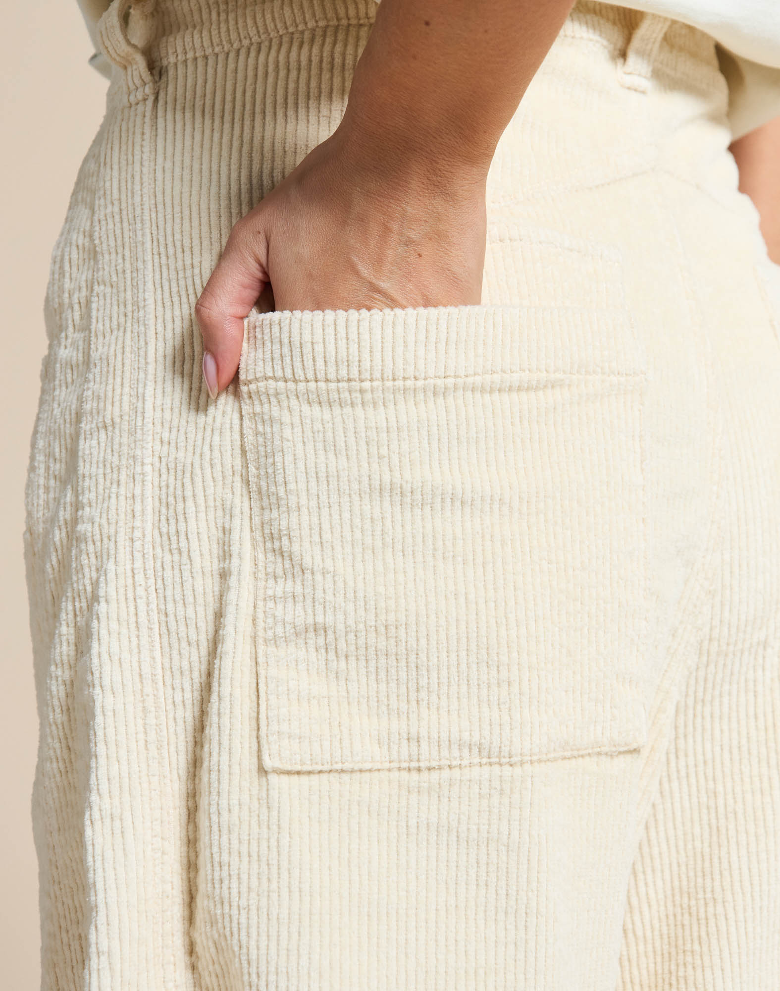 dening femme baloon cordcream PULLIN