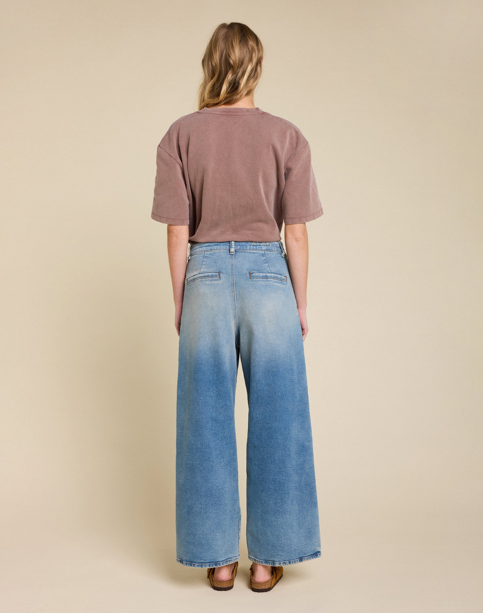 pantalon jane clearblue PULLIN en coton