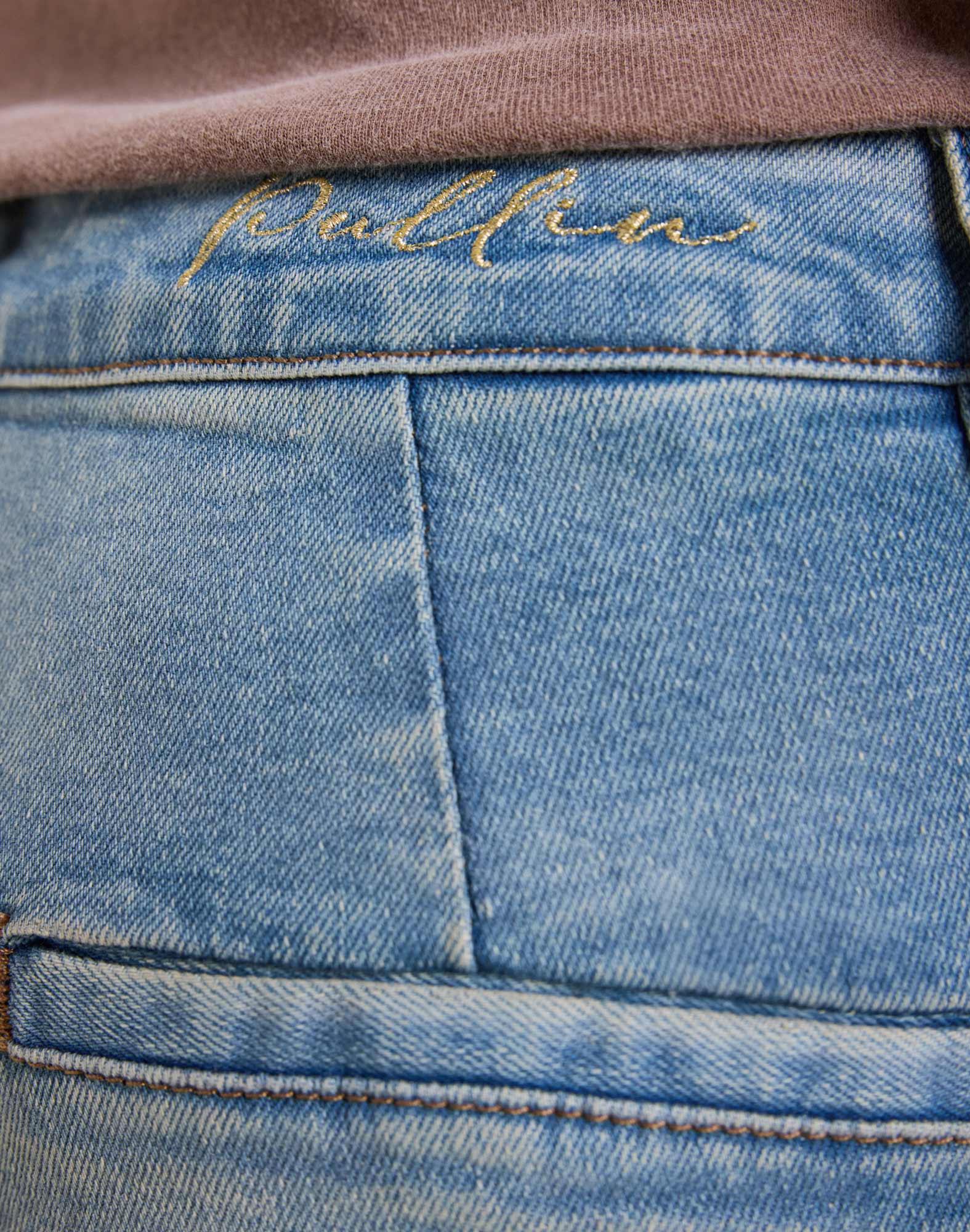 pantalon jane clearblue PULLIN en coton