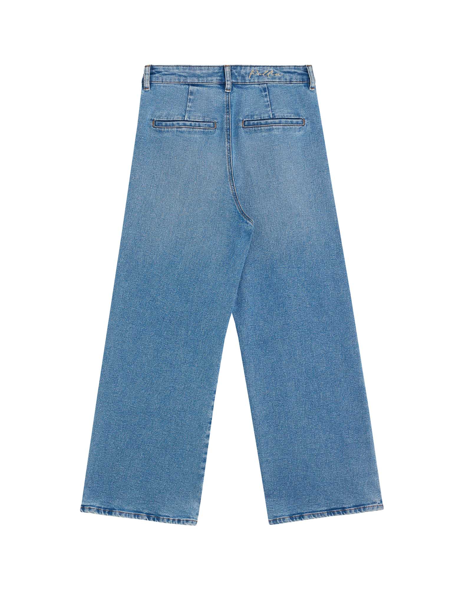 pantalon jane lightblue PULLIN en coton