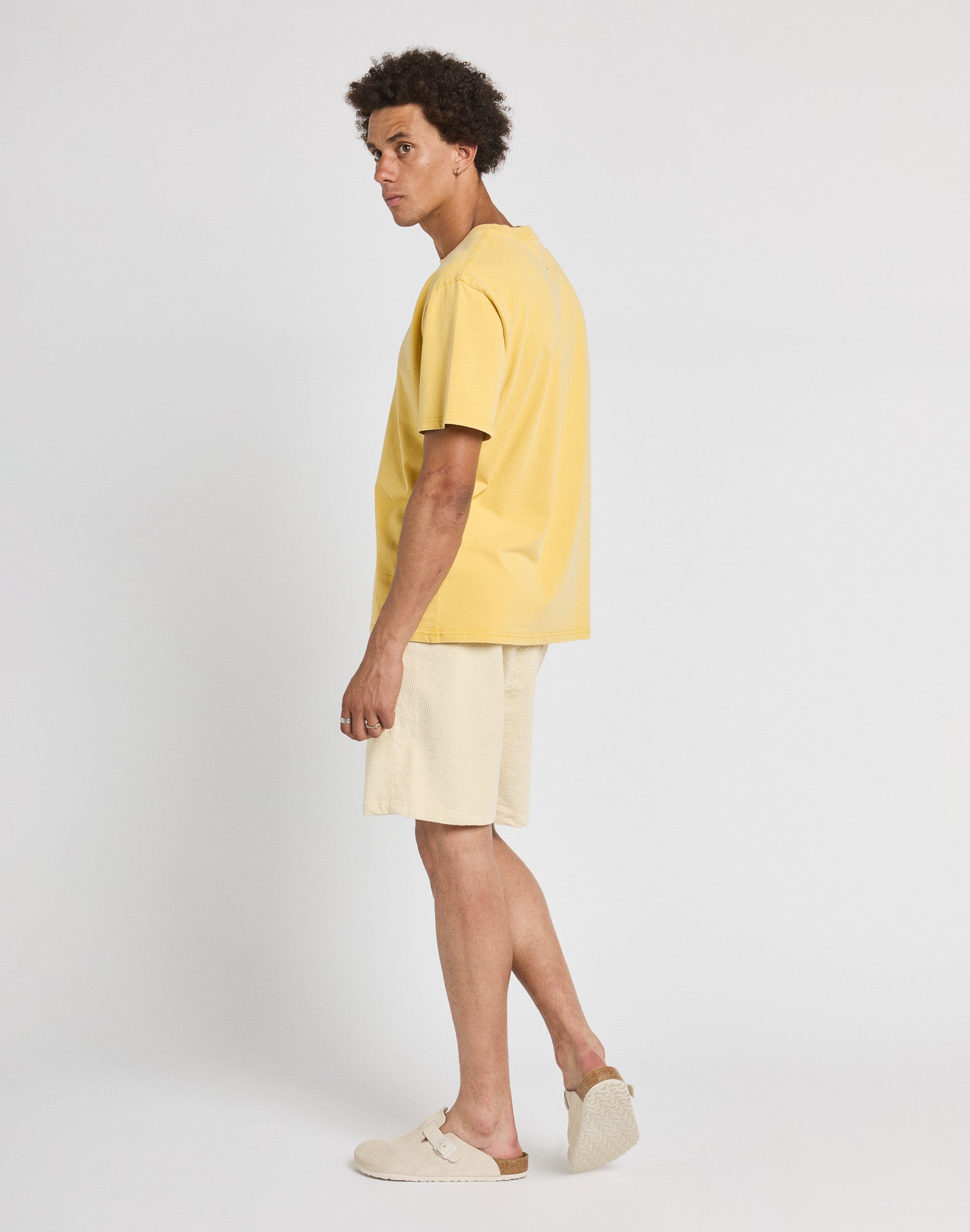 dening short beach roycream PULLIN