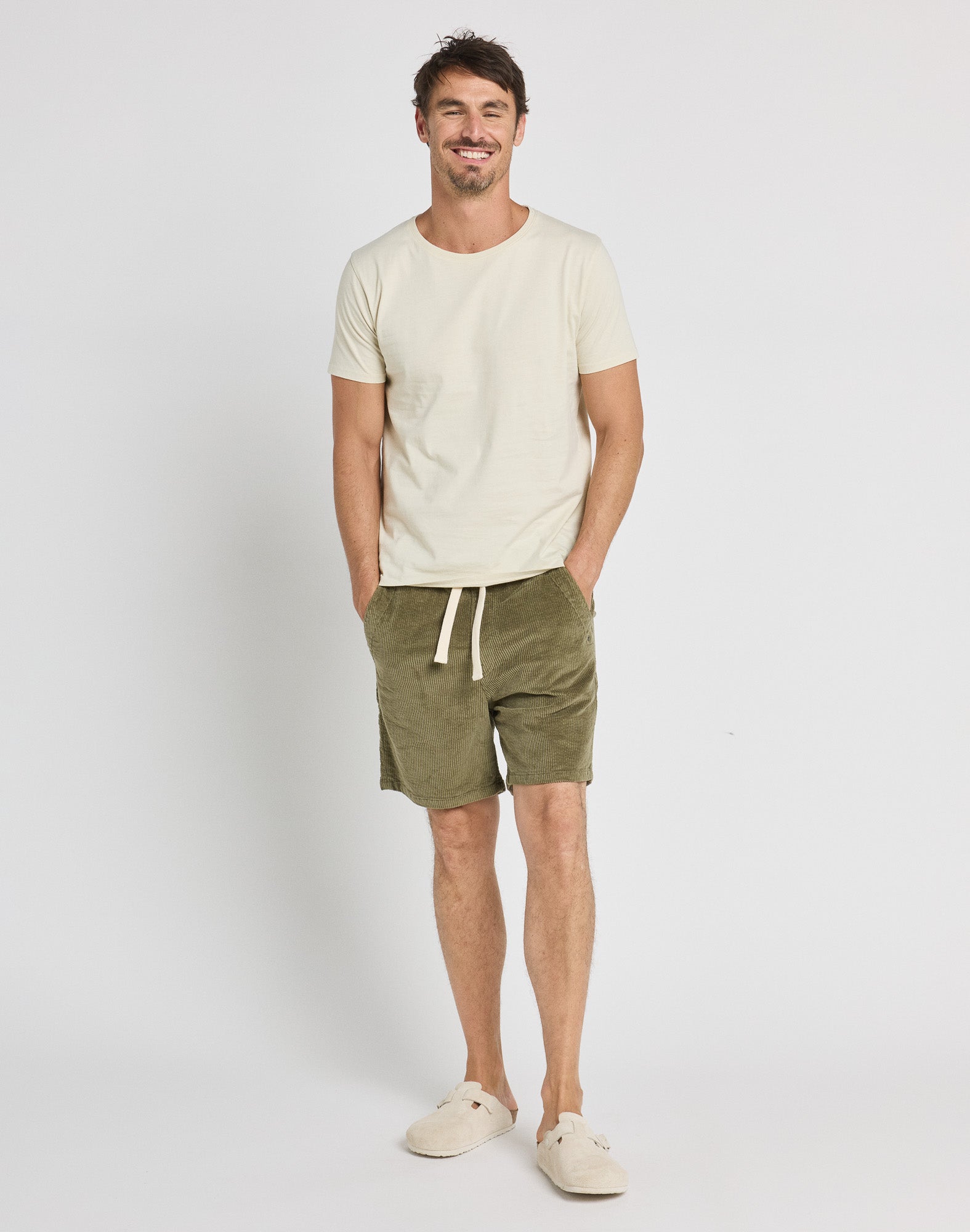 dening short beach roygreen PULLIN