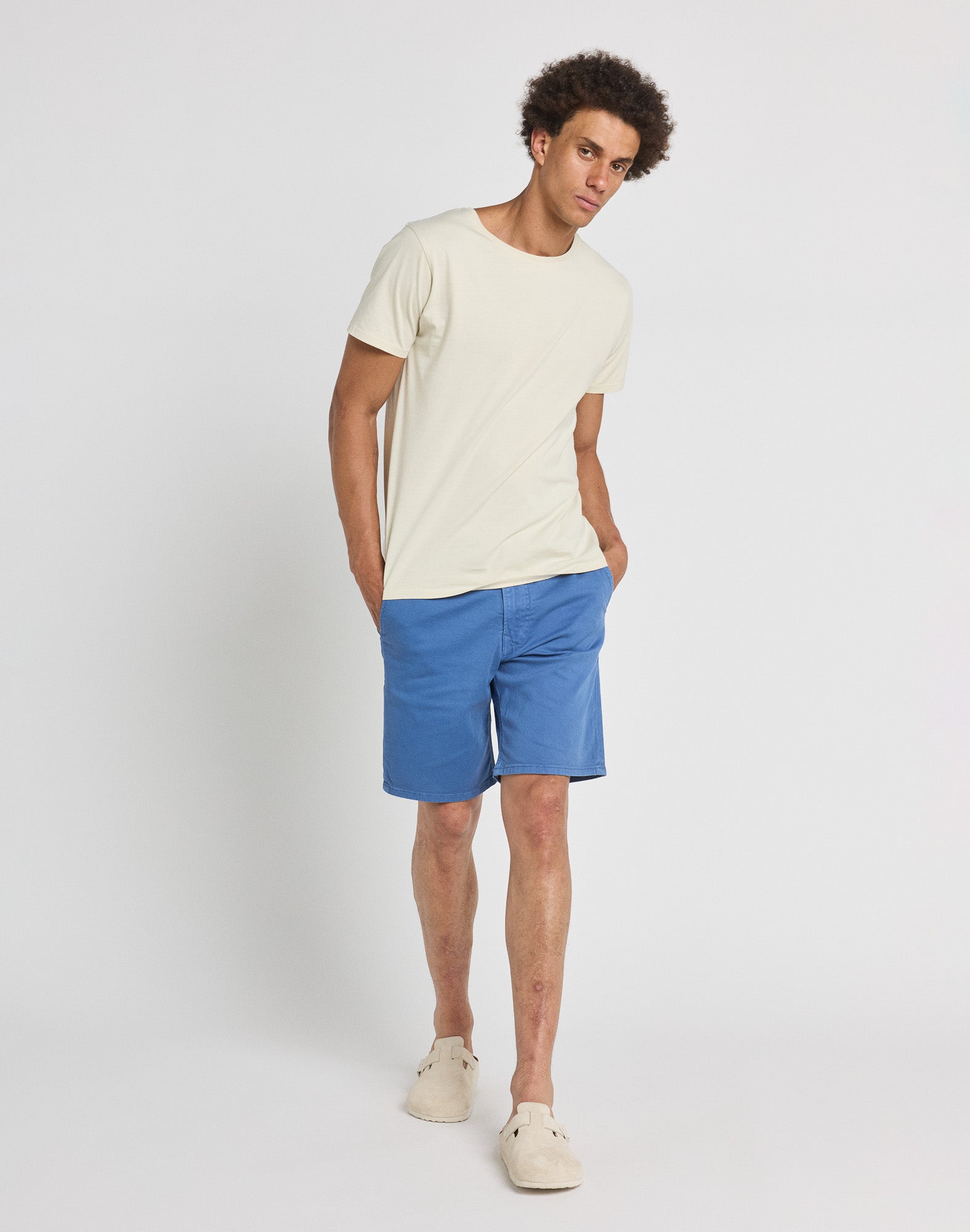 dening short chino aqua PULLIN