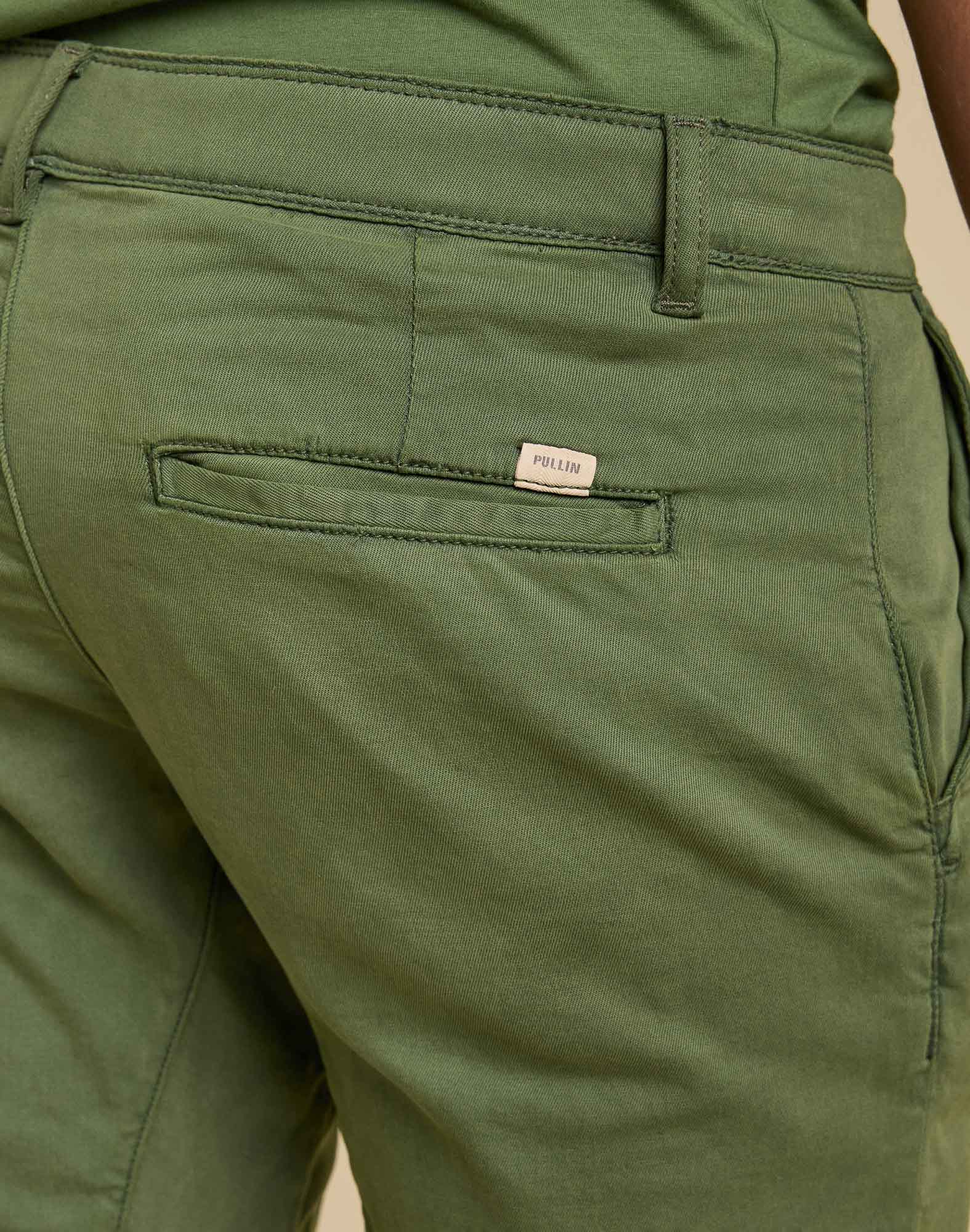 short chino bronze PULLIN en tencel