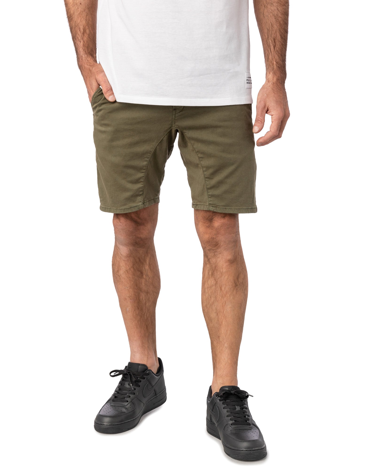 dening short chino cedar PULLIN en coton