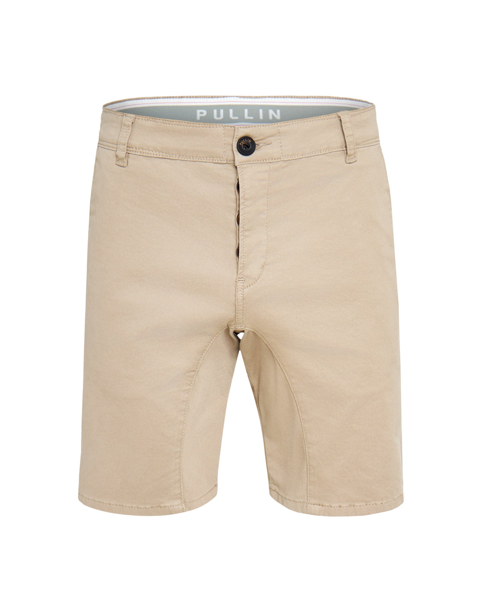 short chino cream PULLIN en coton