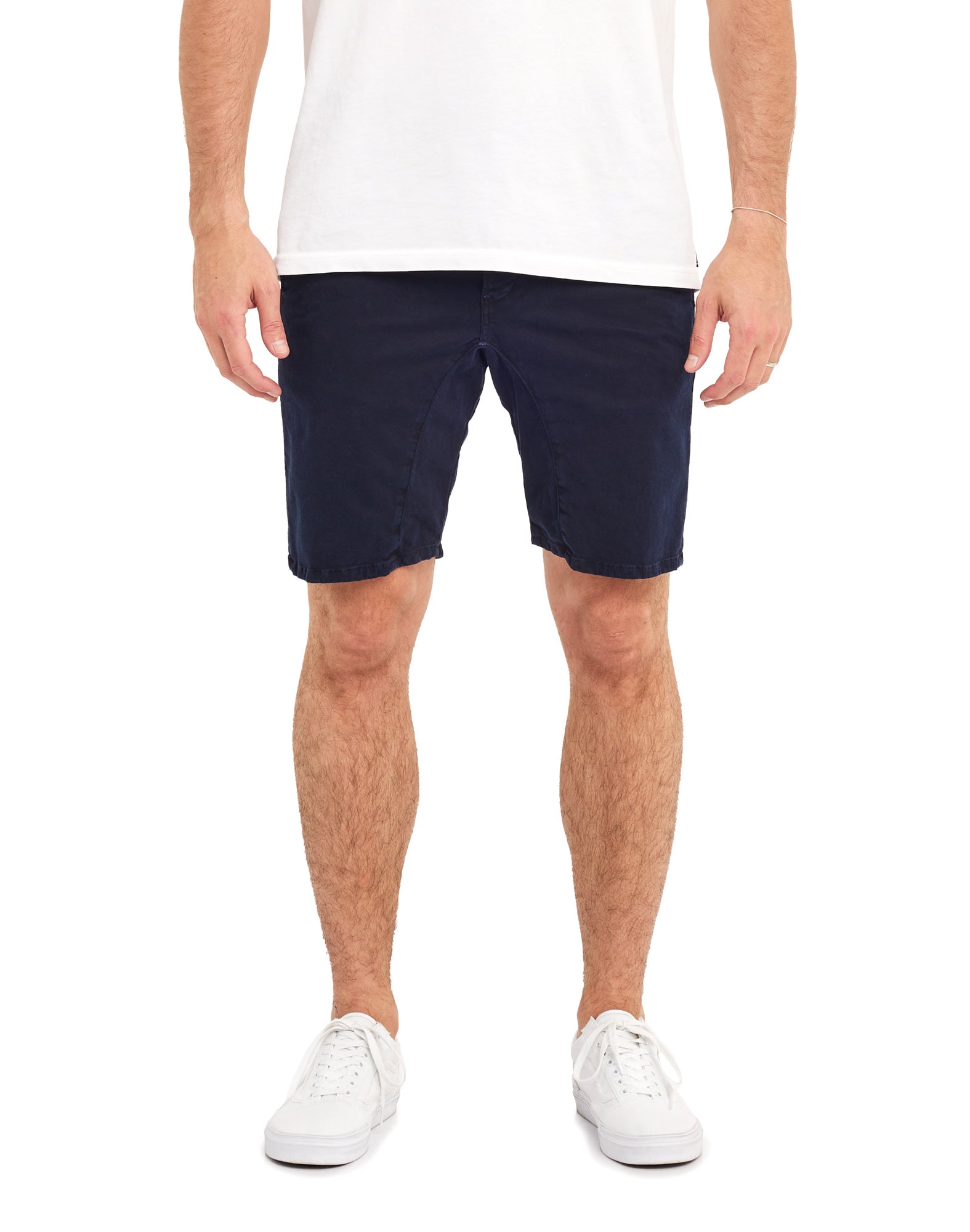 short chino indigo PULLIN en coton